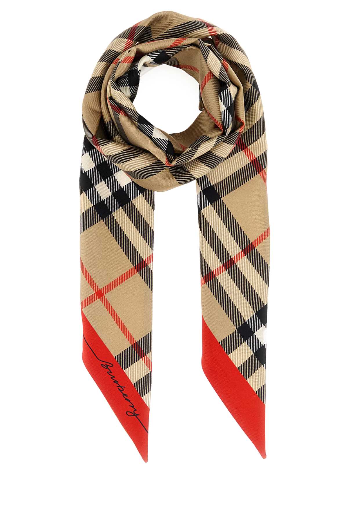 Burberry Unisex Printed Silk Foulard BURBERRY