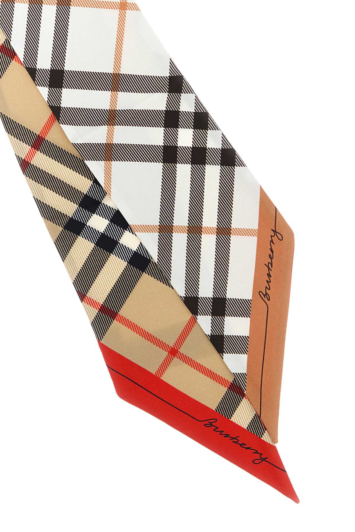 Burberry Unisex Printed Silk Foulard BURBERRY