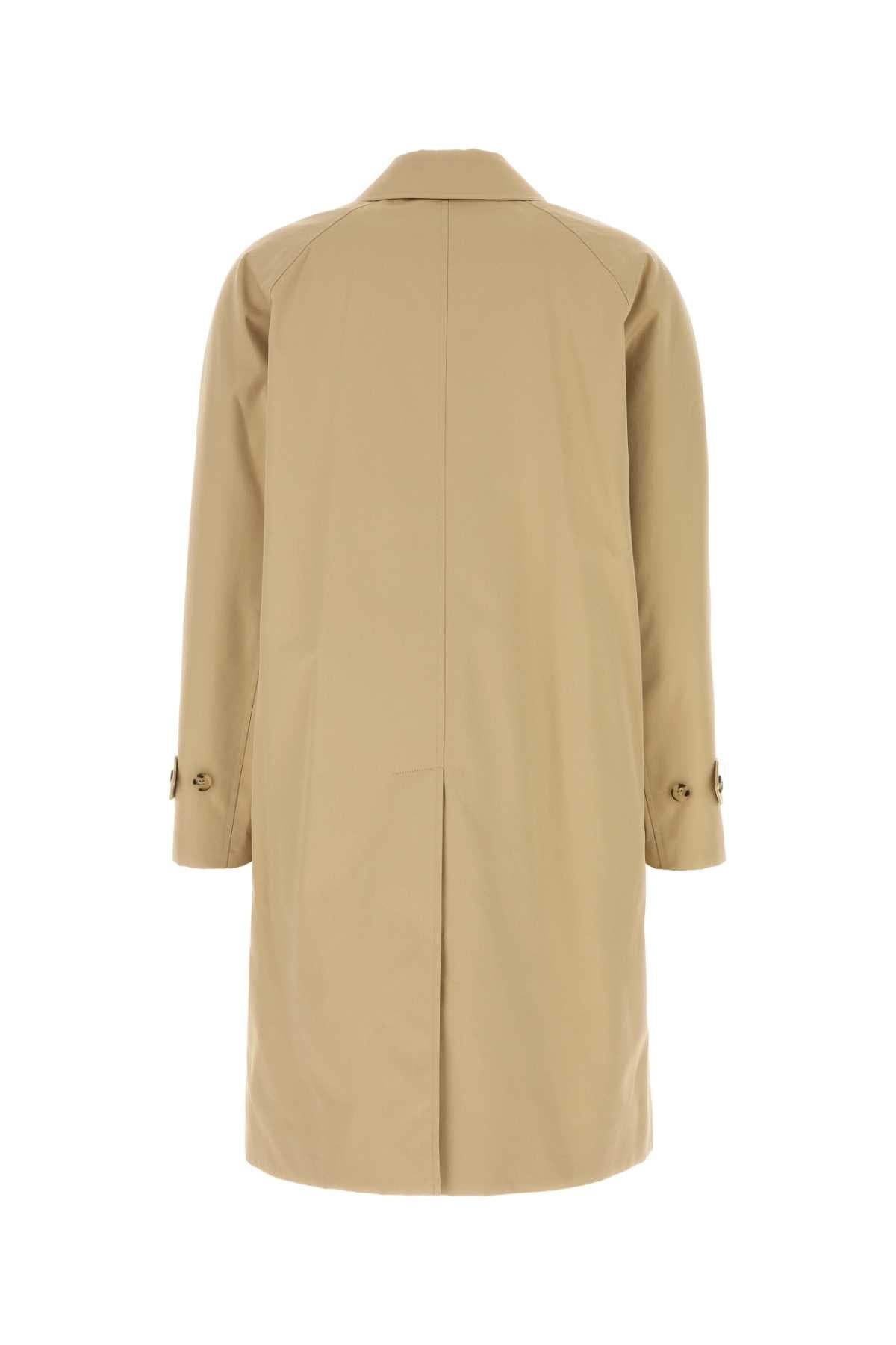 Burberry Women Beige Twill Trench Coat BURBERRY
