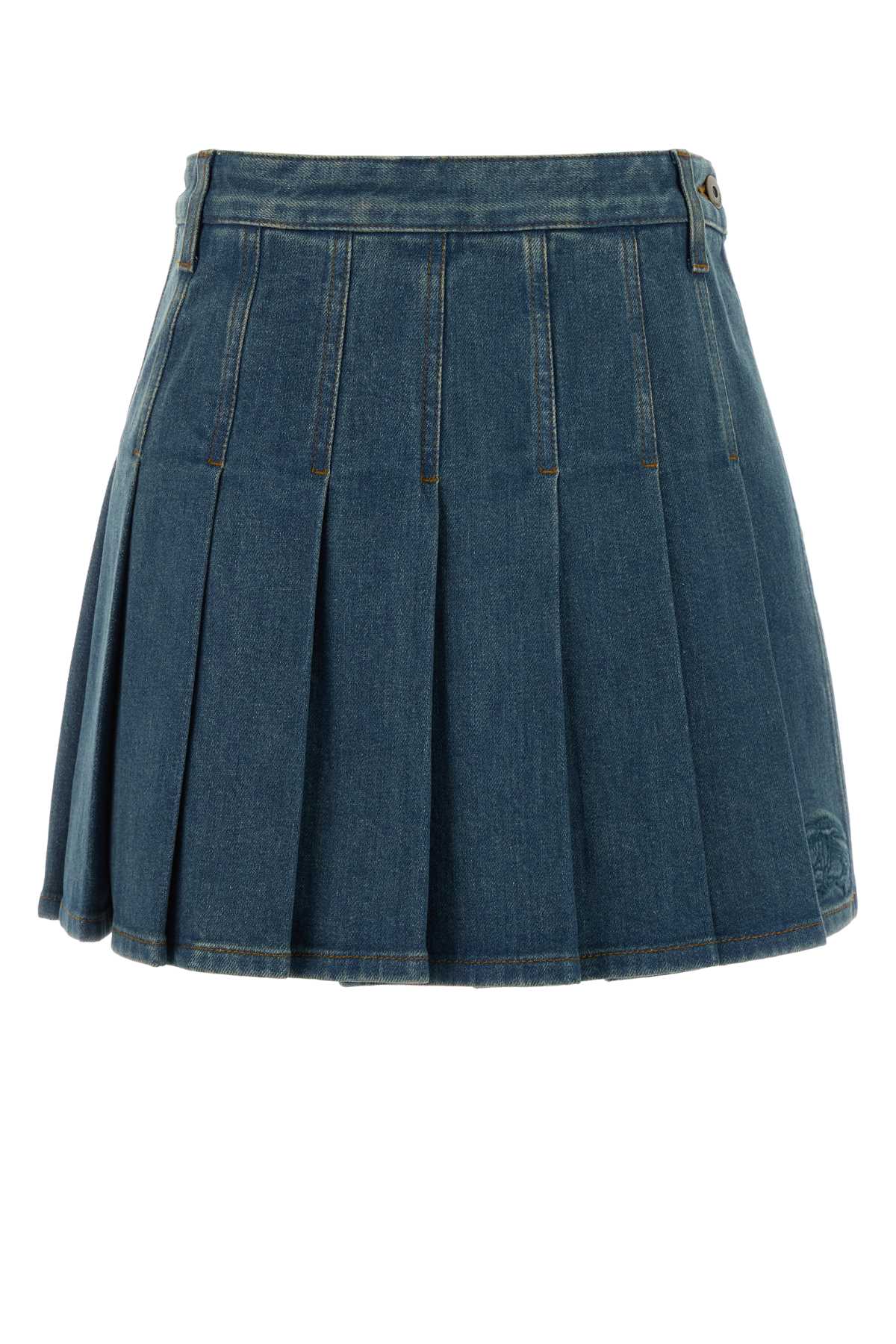 Burberry Women Stretch Denim Skirt BURBERRY
