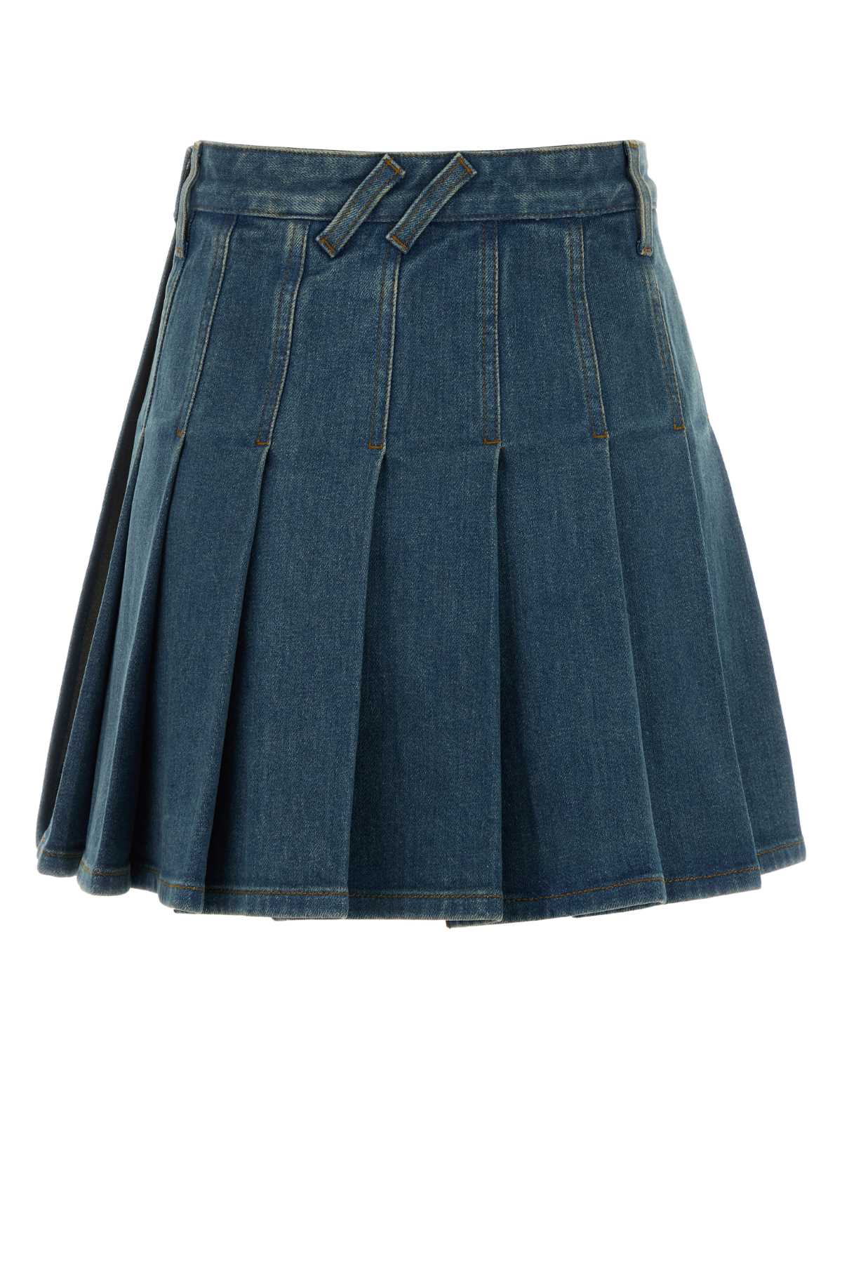 Burberry Women Stretch Denim Skirt BURBERRY