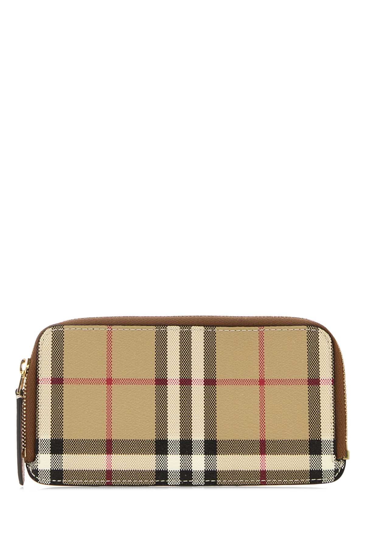 Burberry Women Printed Canvas Card Holder BURBERRY