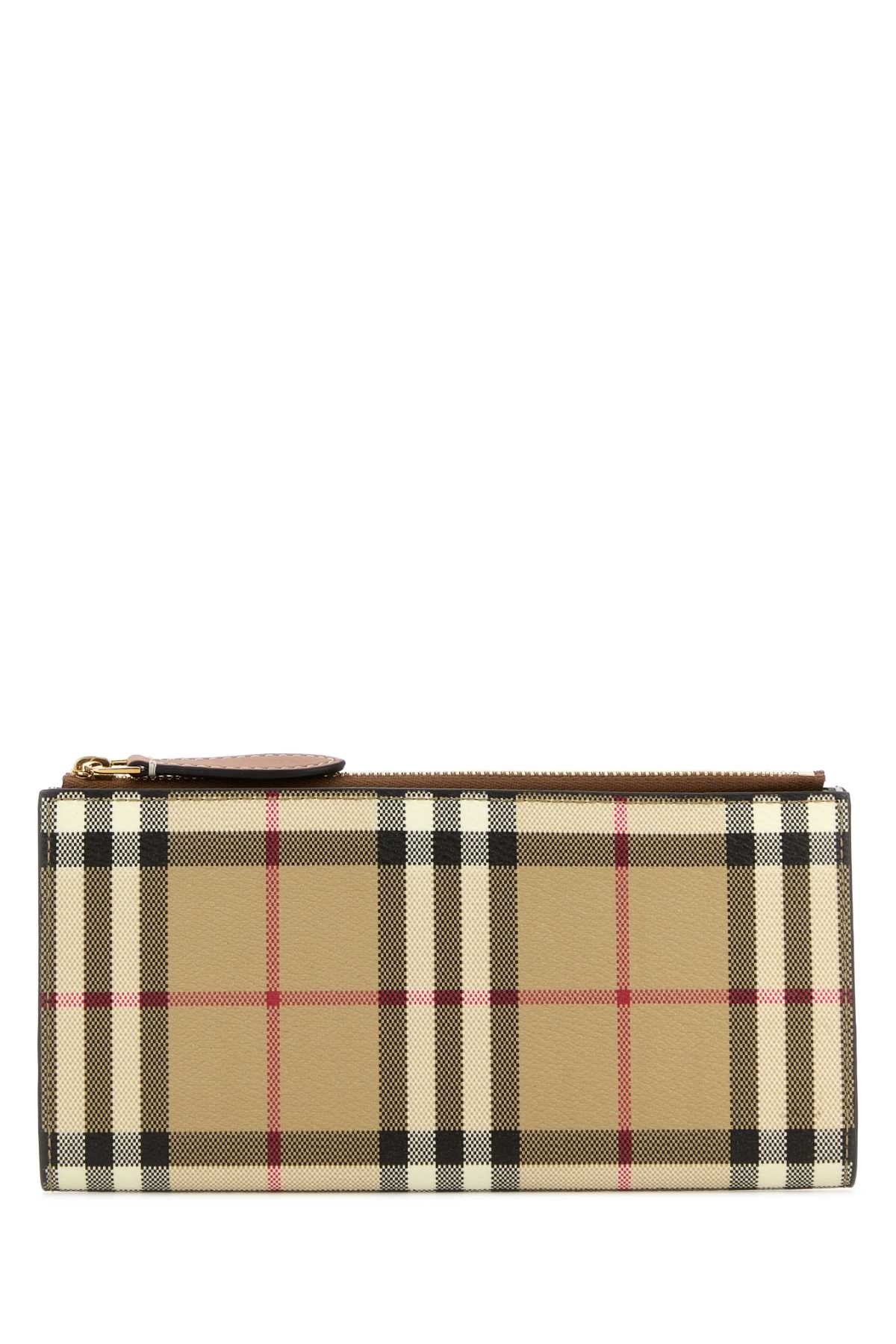 Burberry Women Printed Canvas Wallet