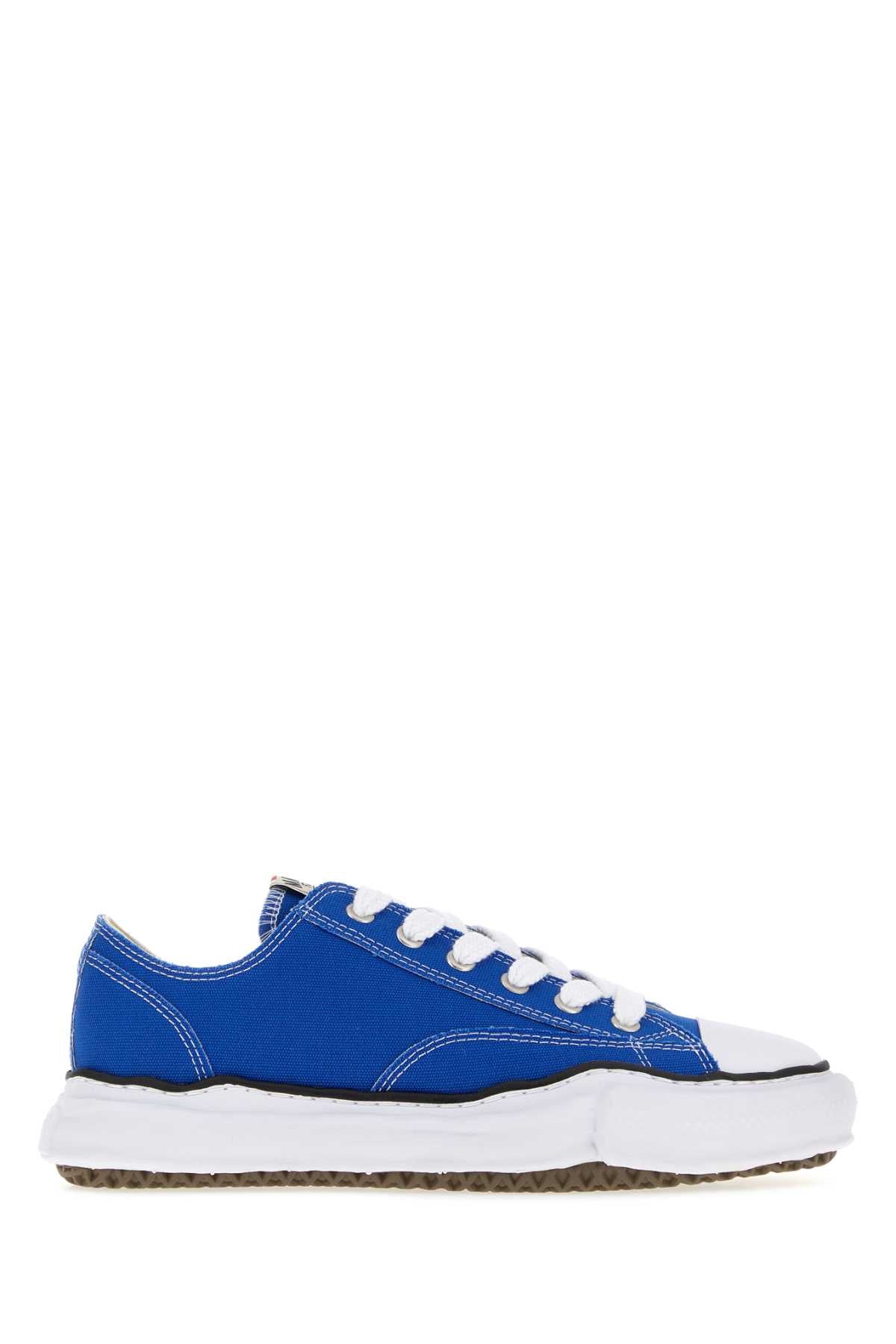 Maison Mihara Yasuhiro Men Electric Blue Canvas Peterson Sneakers MAISON MIHARA YASUHIRO
