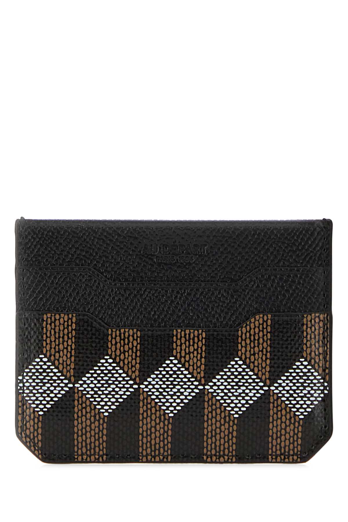 Au Depart Women Printed Leather Card Holder AU DEPART
