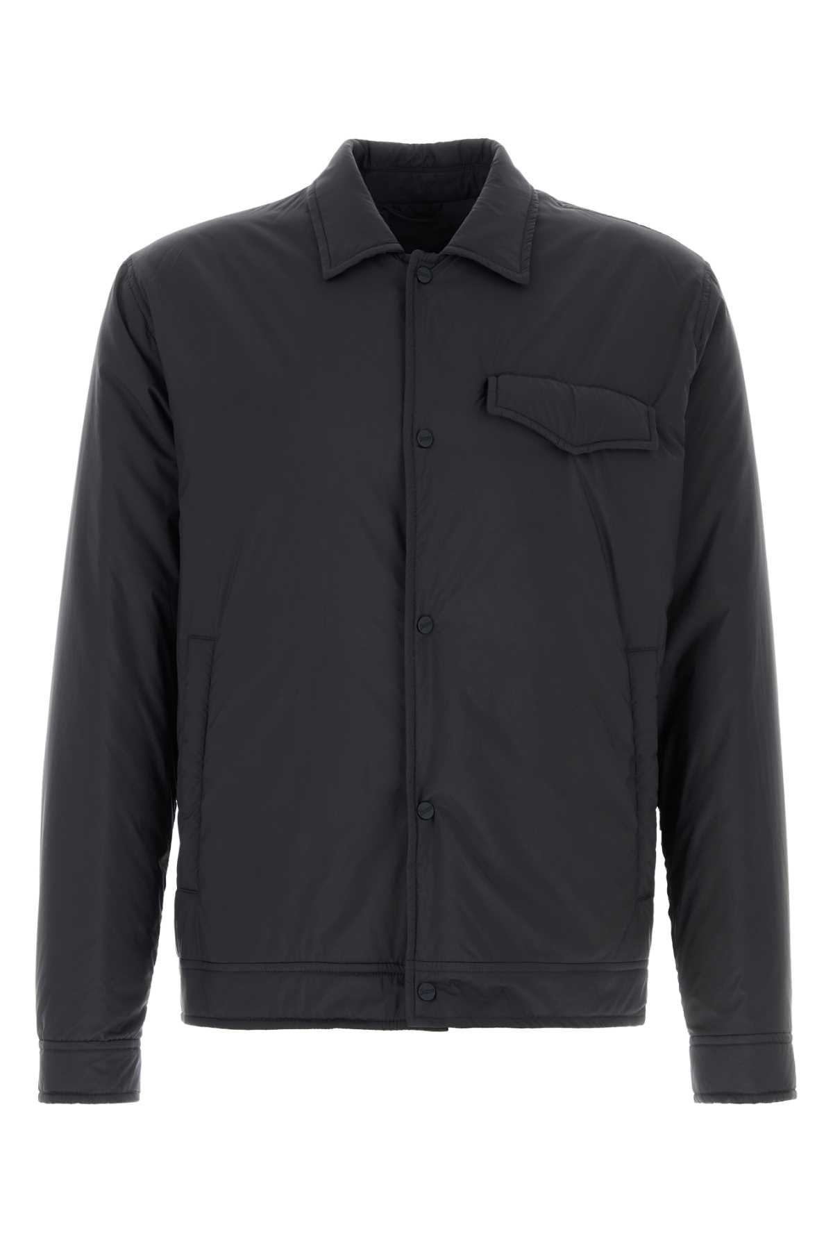 Herno Men Midnight Blue Polyester Jacket HERNO