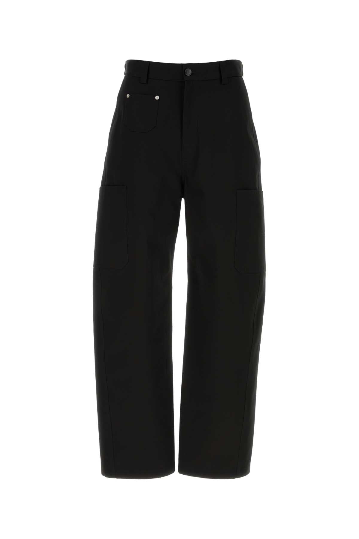 Givenchy Men Black Cotton Cargo Pant GIVENCHY