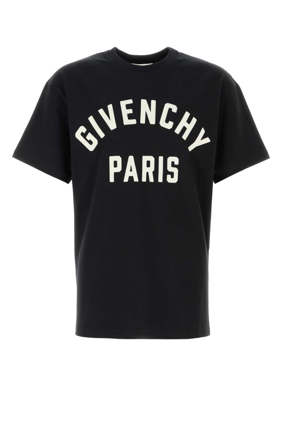 Givenchy Men Black Cotton T-Shirt GIVENCHY