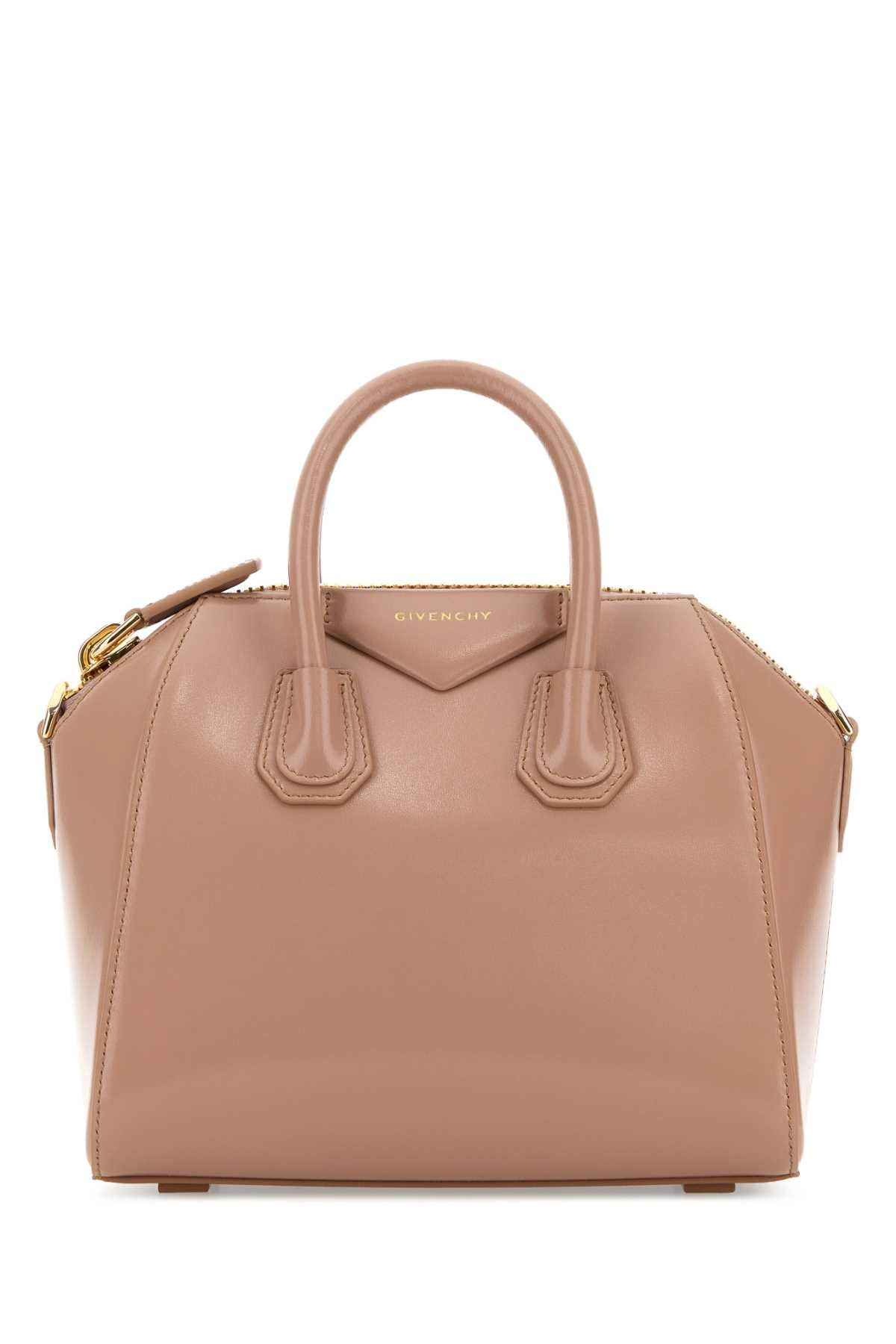 Givenchy Women Powder Pink  Leather Mini Antigona Handbag GIVENCHY