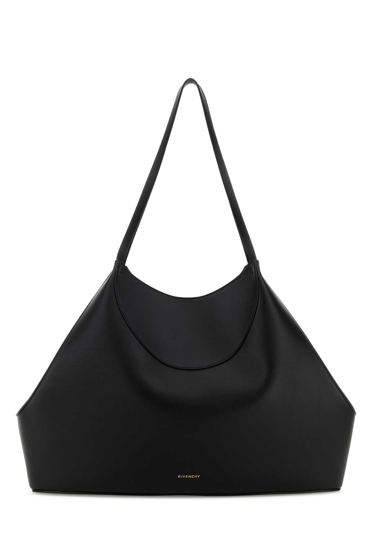Givenchy Women Black Leather Medium Facet Shopping Bag GIVENCHY
