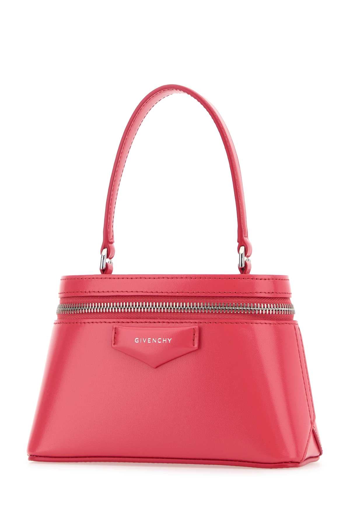 Givenchy Women Fuchsia Leather Antigona Handbag GIVENCHY