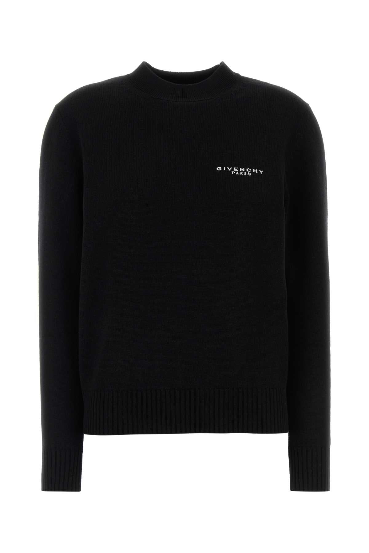 Givenchy Women Black Wool Blend Sweater GIVENCHY