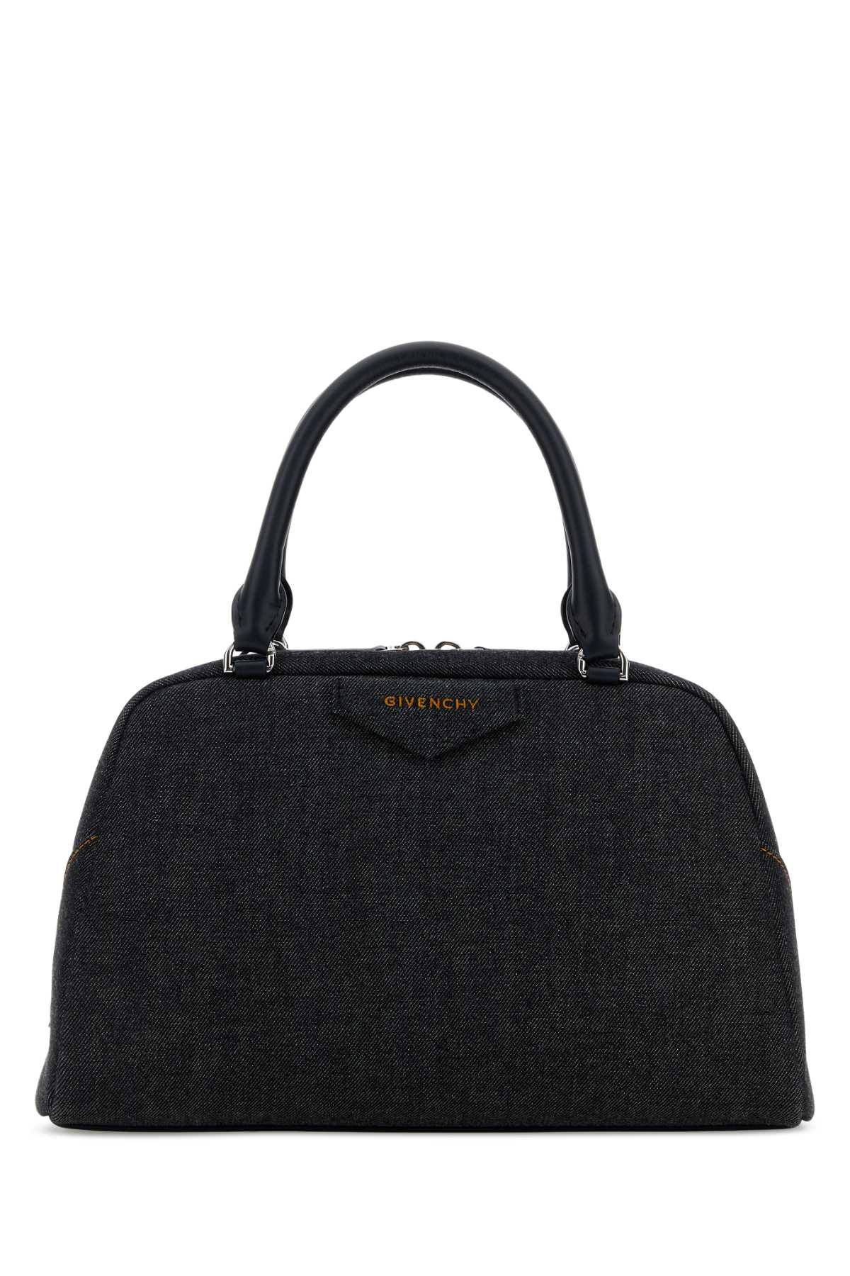 Givenchy Women Dark Blue Denim Antigona East West Handbag GIVENCHY