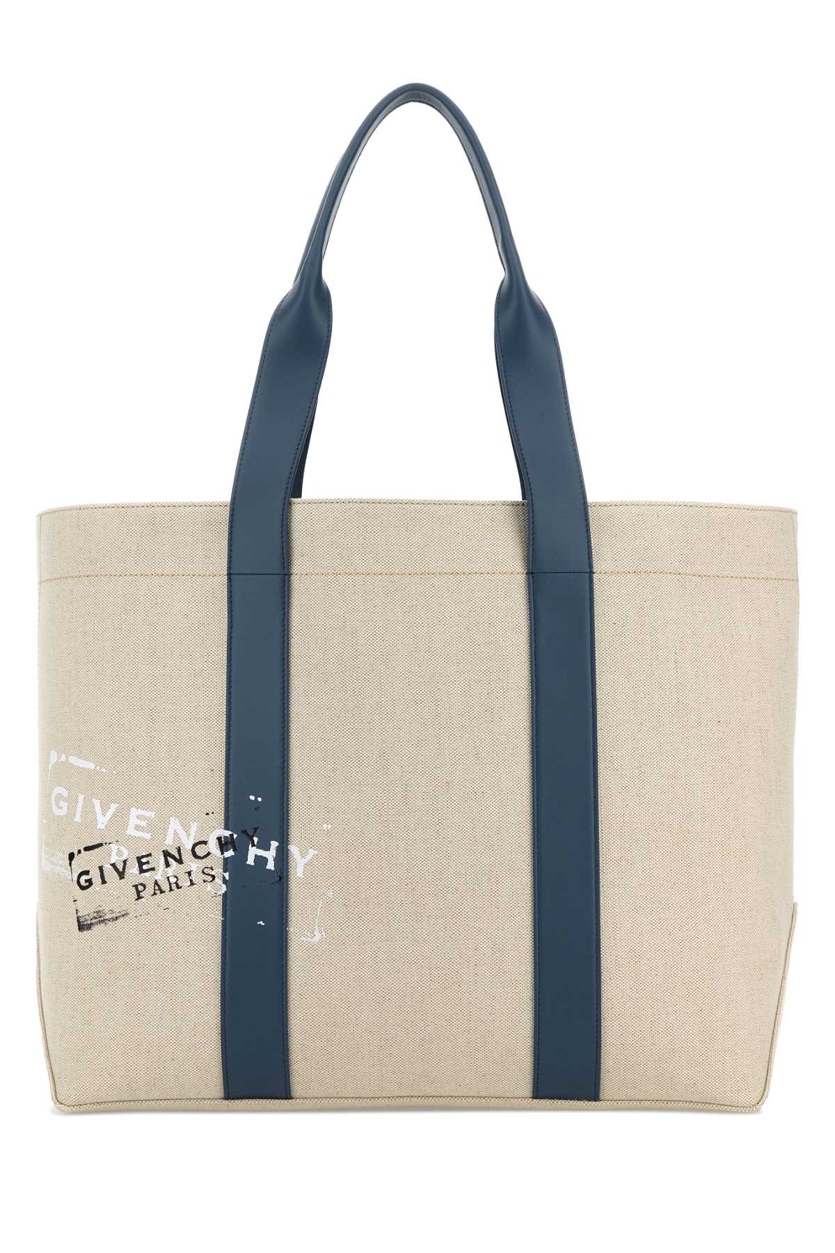 Givenchy Men Sand Canvas Shopping Bag GIVENCHY