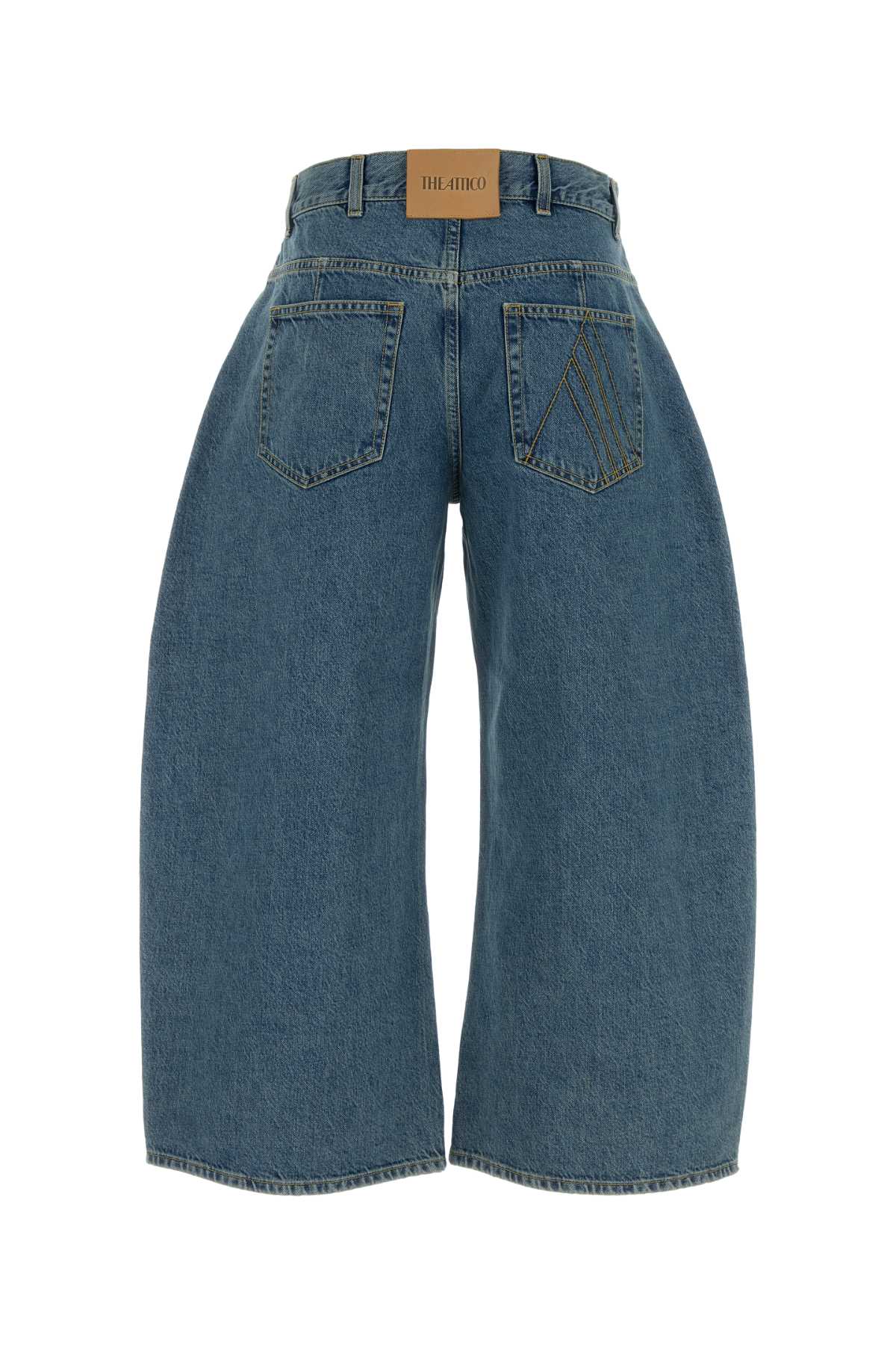The Attico Women Denim Wide-Leg Jeans THE ATTICO