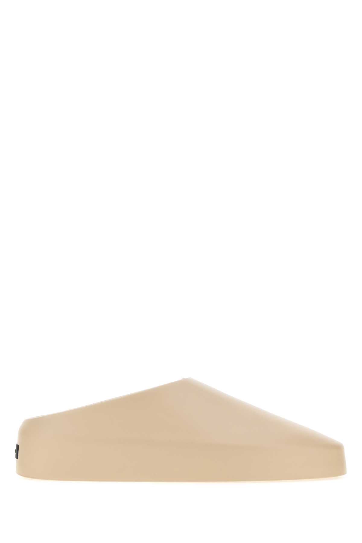 Fear Of God Men Beige Rubber The California 2.0 Slippers FEAR OF GOD
