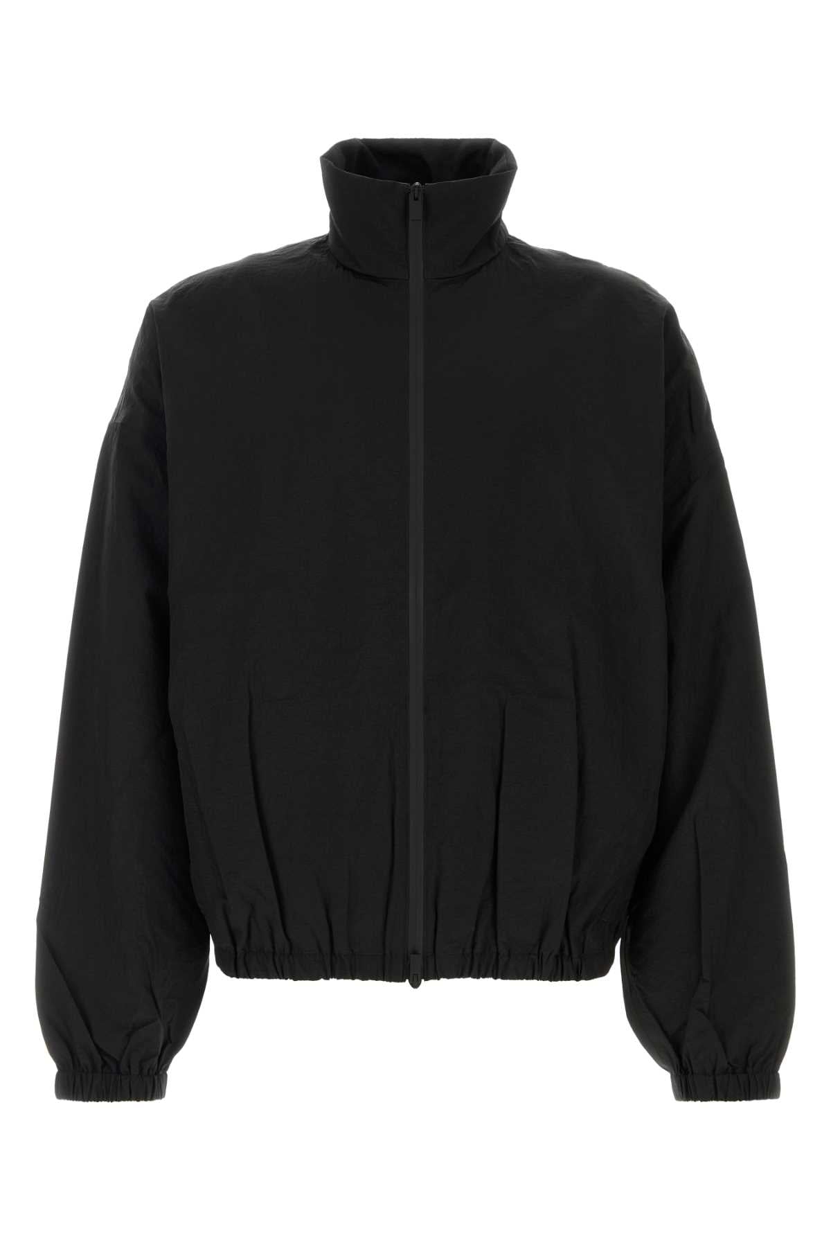 Fear Of God Men Black Nylon Bomber Jacket FEAR OF GOD