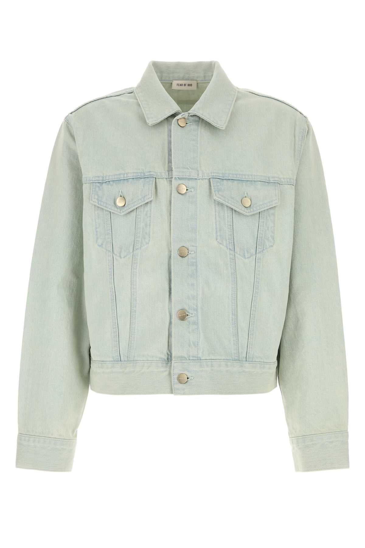 Fear Of God Men Denim Jacket FEAR OF GOD