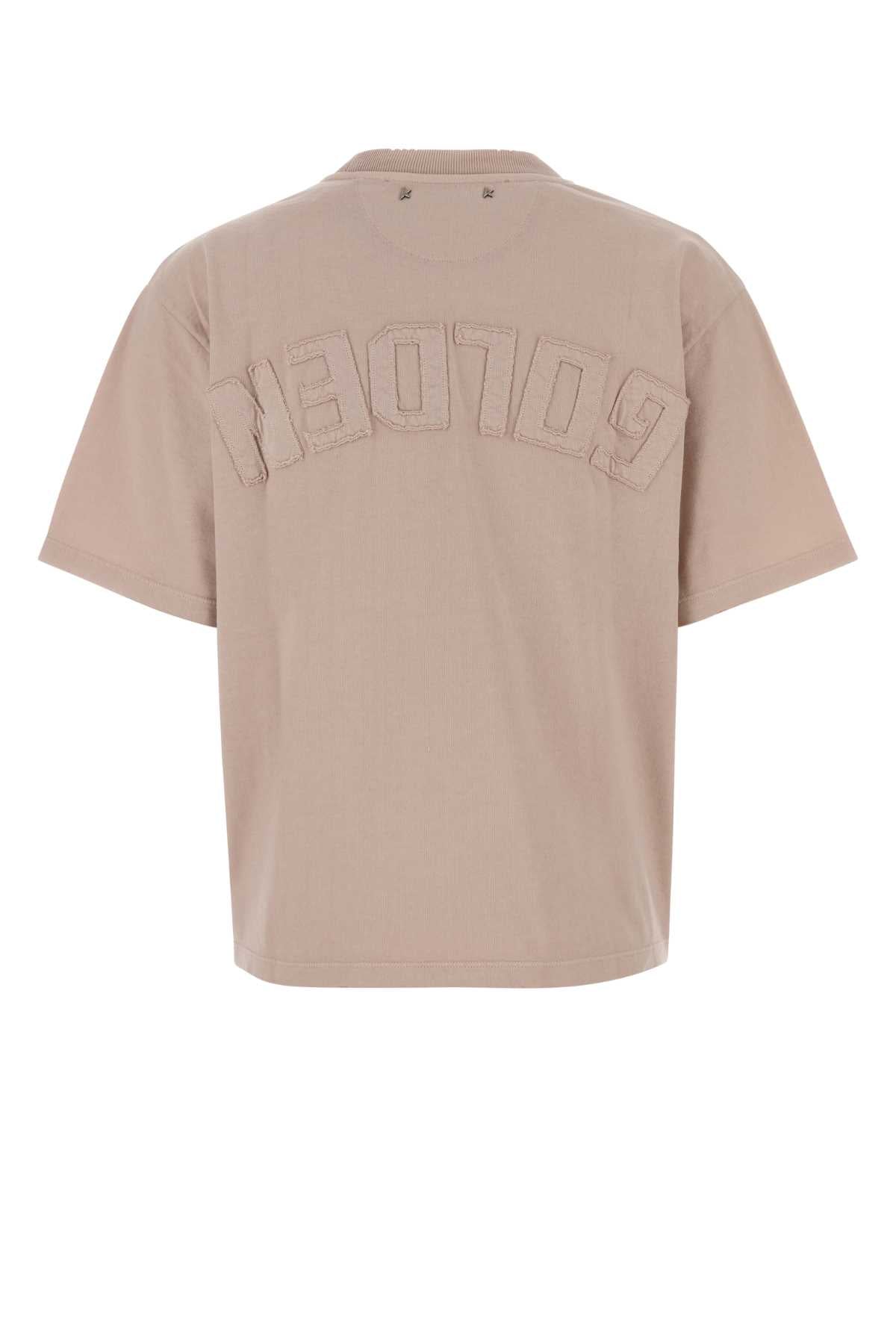 Golden Goose Deluxe Brand Women Pink Cotton T-Shirt GOLDEN GOOSE