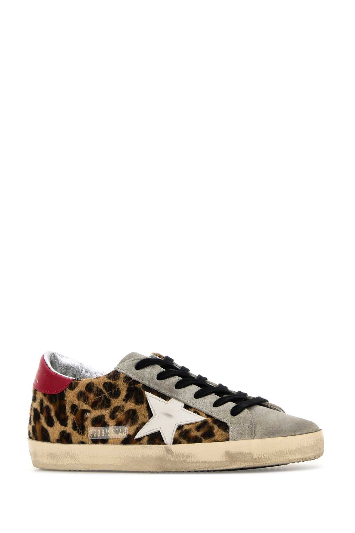 Golden Goose Deluxe Brand Women Printed Calf Hair Super-Star Sneakers GOLDEN GOOSE