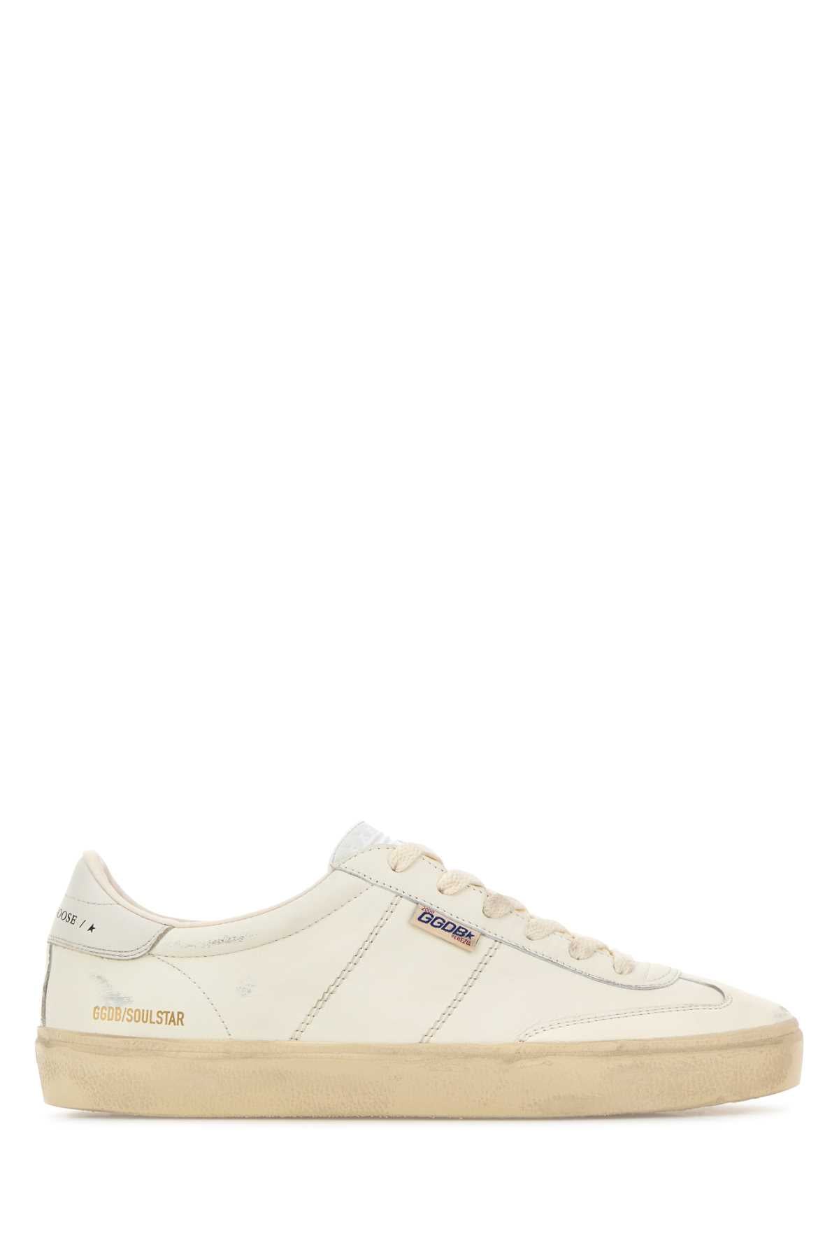 Golden Goose Deluxe Brand Women White Leather Soul Star Sneakers GOLDEN GOOSE