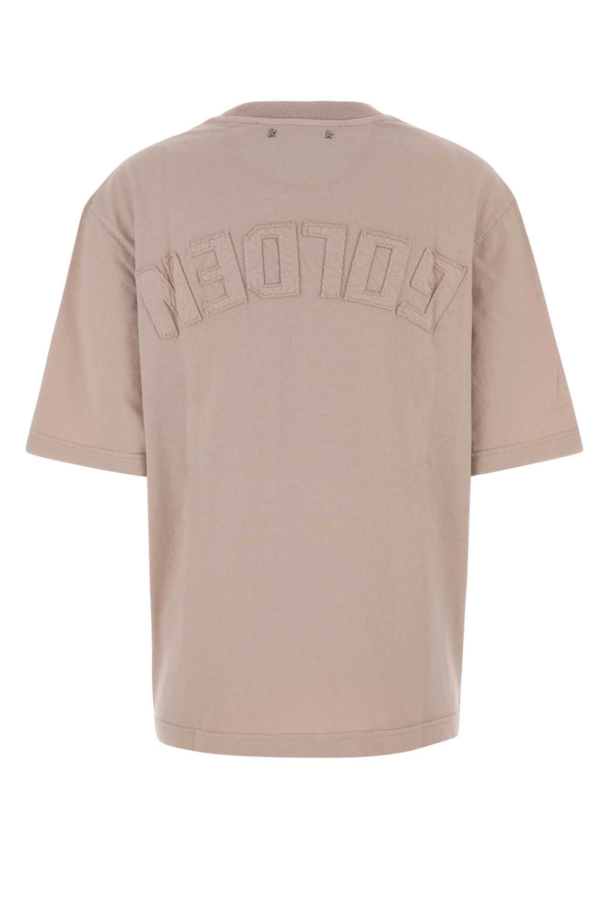 Golden Goose Deluxe Brand Women Pink Cotton T-Shirt GOLDEN GOOSE