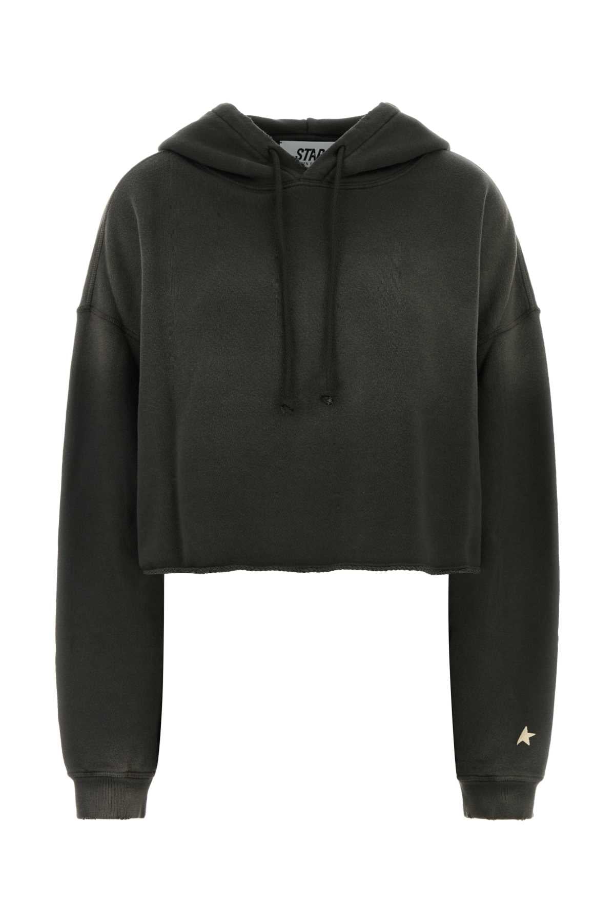 Golden Goose Deluxe Brand Women Slate Cotton Sweatshirt GOLDEN GOOSE