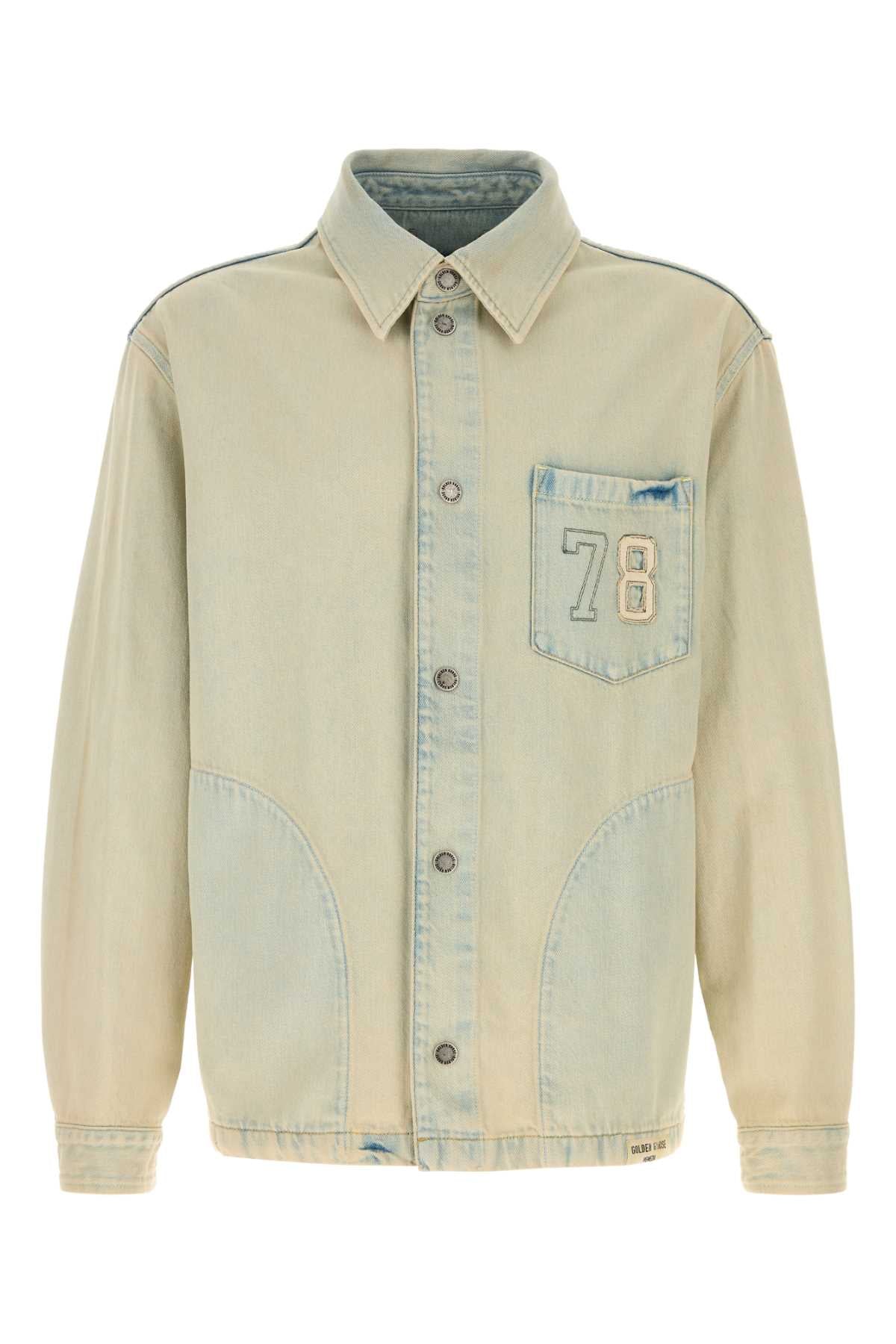 Golden Goose Deluxe Brand Men Denim Peter Jacket GOLDEN GOOSE