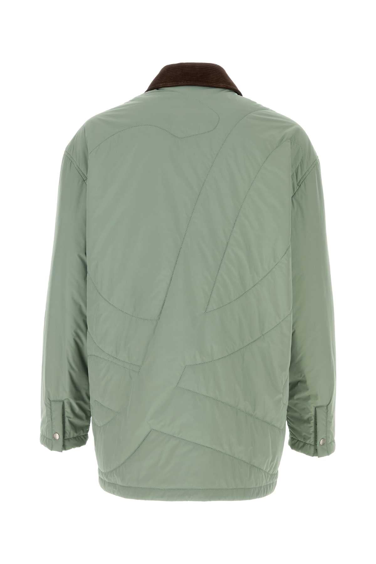 Loewe Men Mint Green Polyester Padded Jacket LOEWE