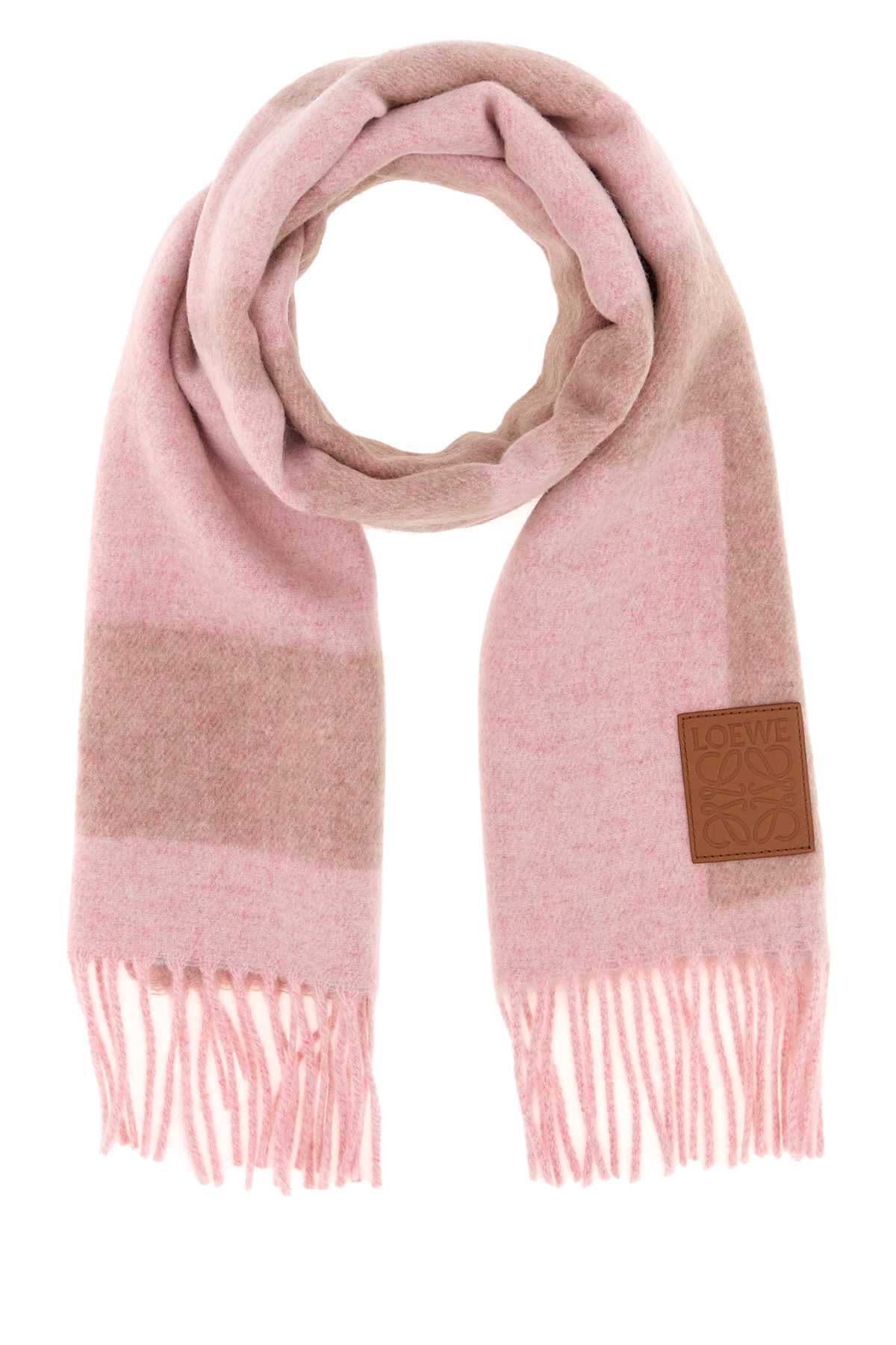 Loewe Women Embroidered Cashmere Scarf LOEWE