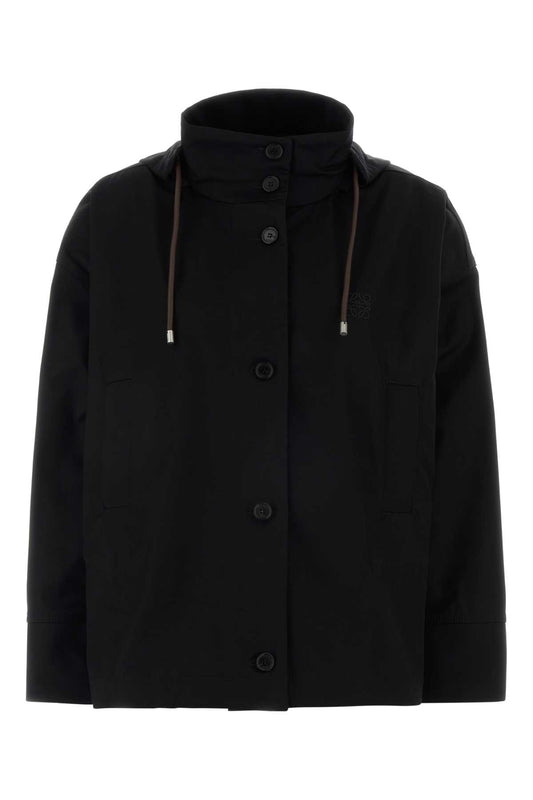 Loewe Women Black Gabardine Jacket
