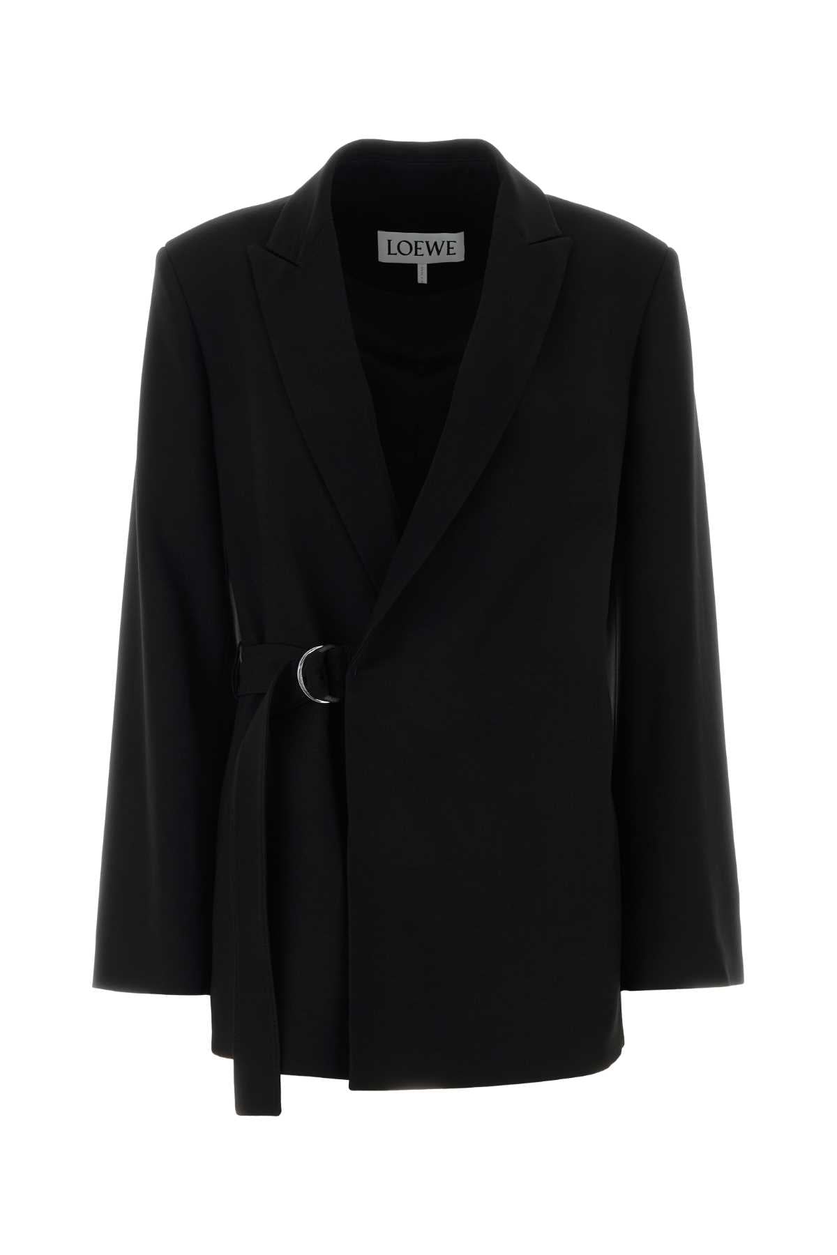 Loewe Women Black Wool Blazer LOEWE