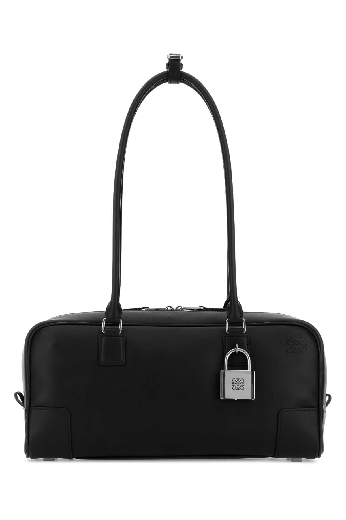 Loewe Women Black Leather Amazona 31 Shoulder Bag LOEWE