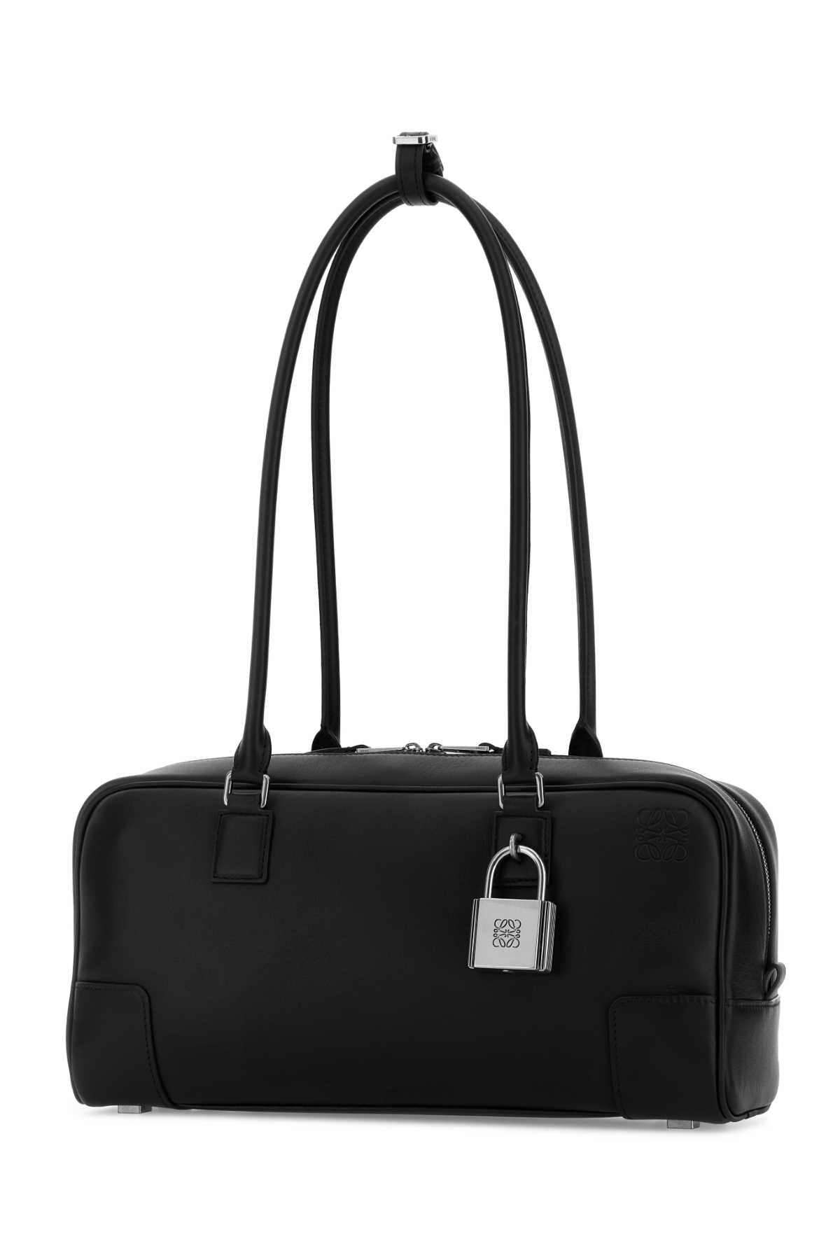 Loewe Women Black Leather Amazona 31 Shoulder Bag LOEWE