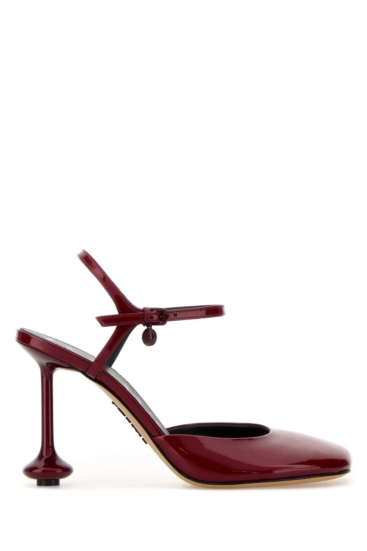 Loewe Women Tiziano Red Leather Toy Pumps LOEWE