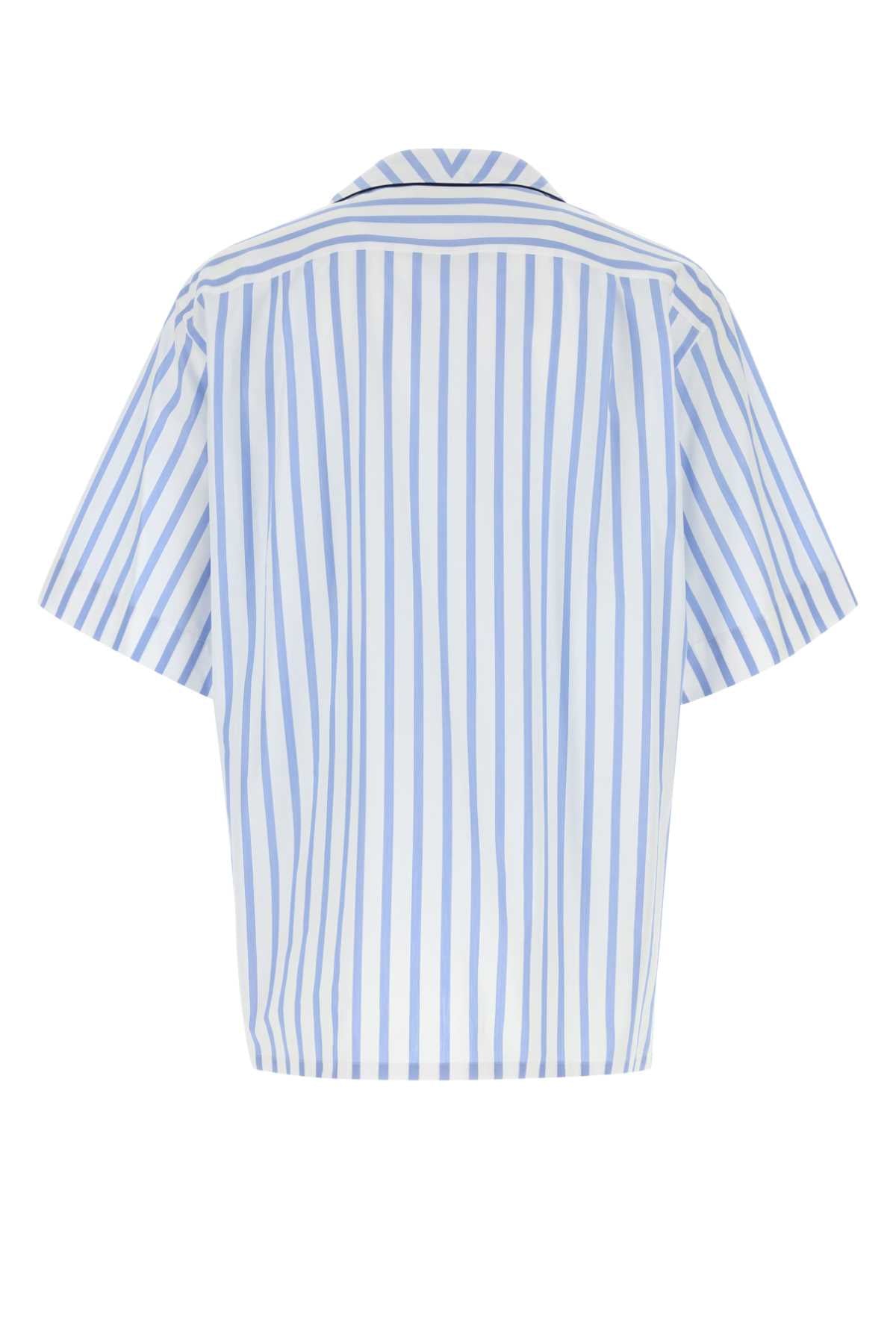 Dolce & Gabbana Men Embroidered Poplin Shirt DOLCE & GABBANA