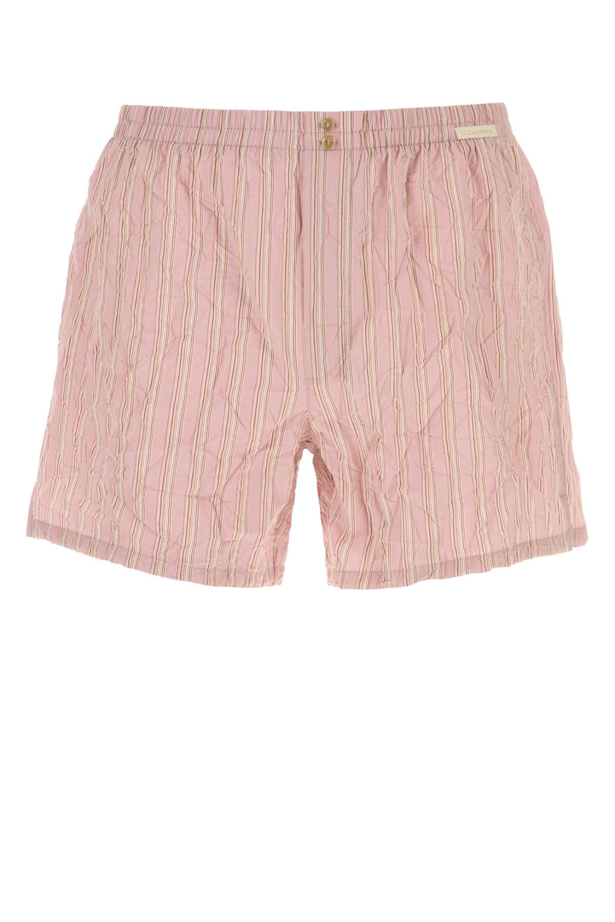 Dolce & Gabbana Men Embroidered Viscose Blend Boxer DOLCE & GABBANA