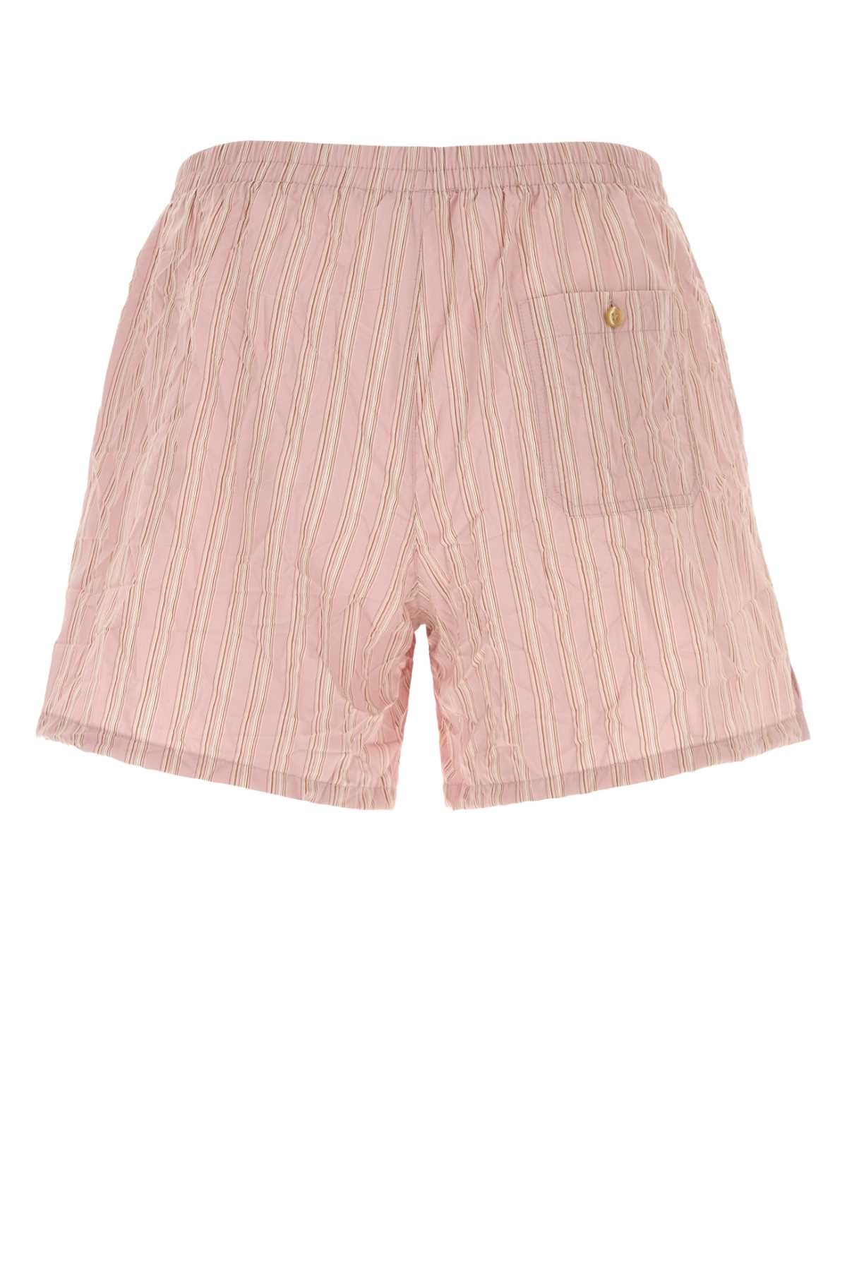 Dolce & Gabbana Men Embroidered Viscose Blend Boxer DOLCE & GABBANA