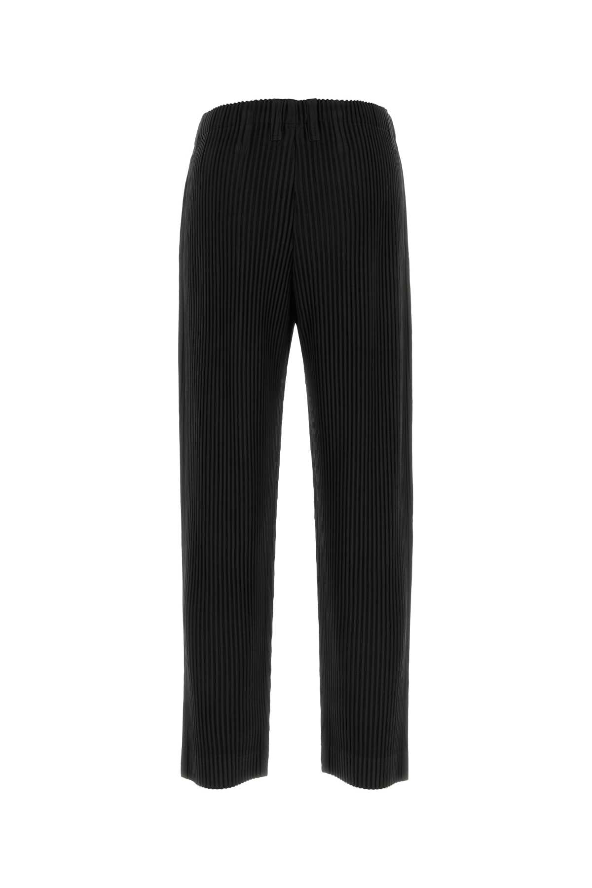 Homme Plisse' Issey Miyake Men Black Polyester Pant HOMME PLISSE ISSEY MIYAKE