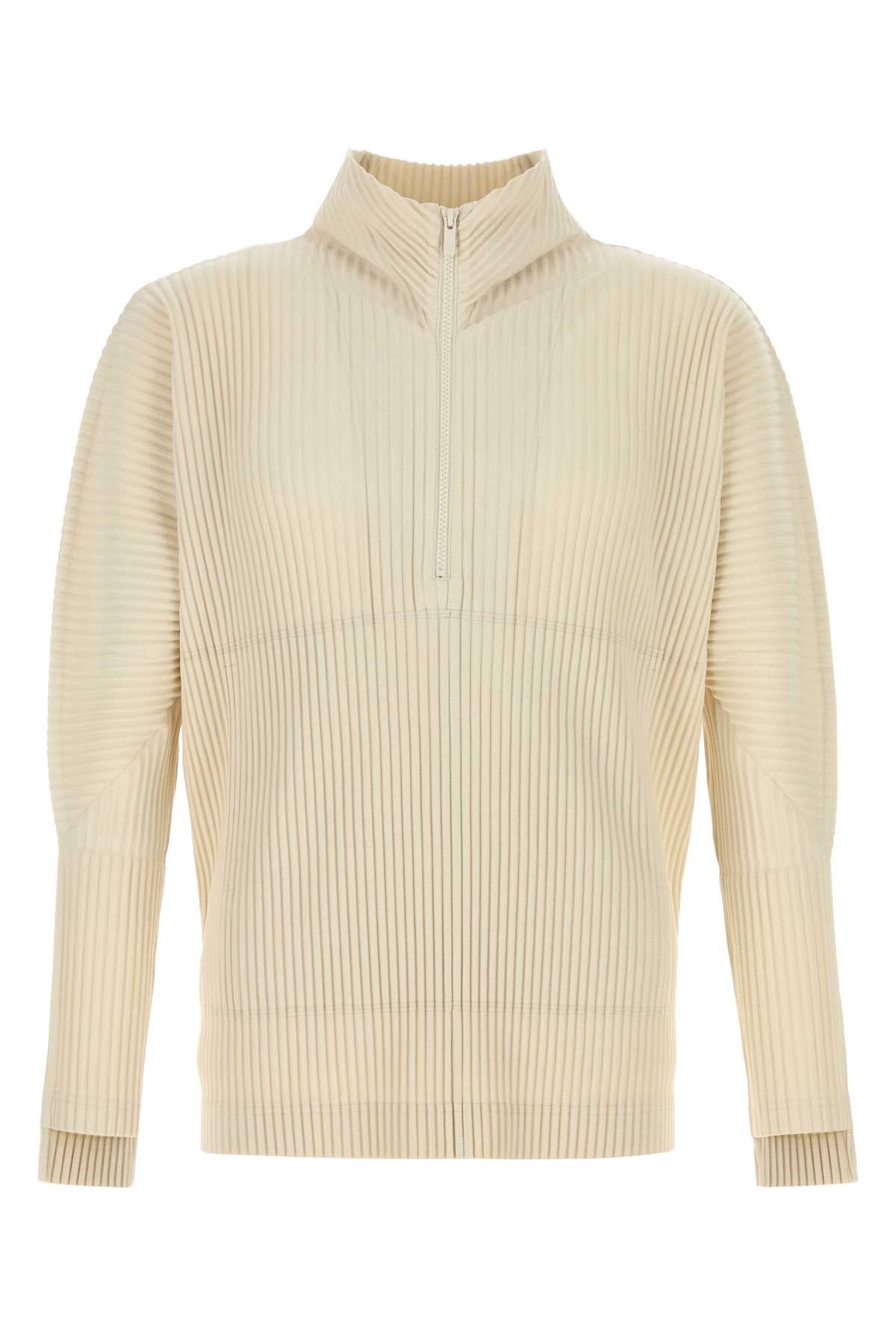 Homme Plisse' Issey Miyake Men Sand Polyester Sweatshirt HOMME PLISSE ISSEY MIYAKE