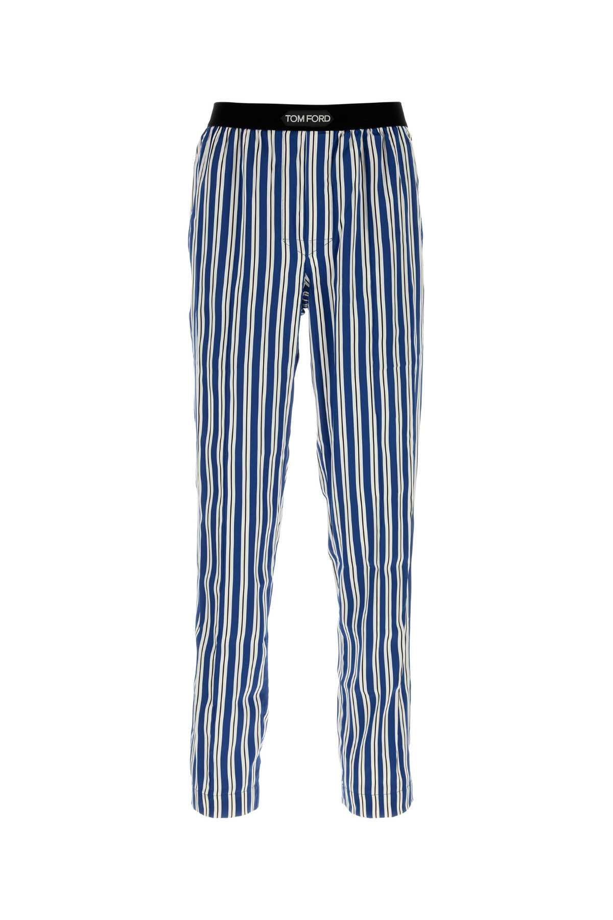 Tom Ford Men Printed Stretch Satin Pyjama Pant TOM FORD