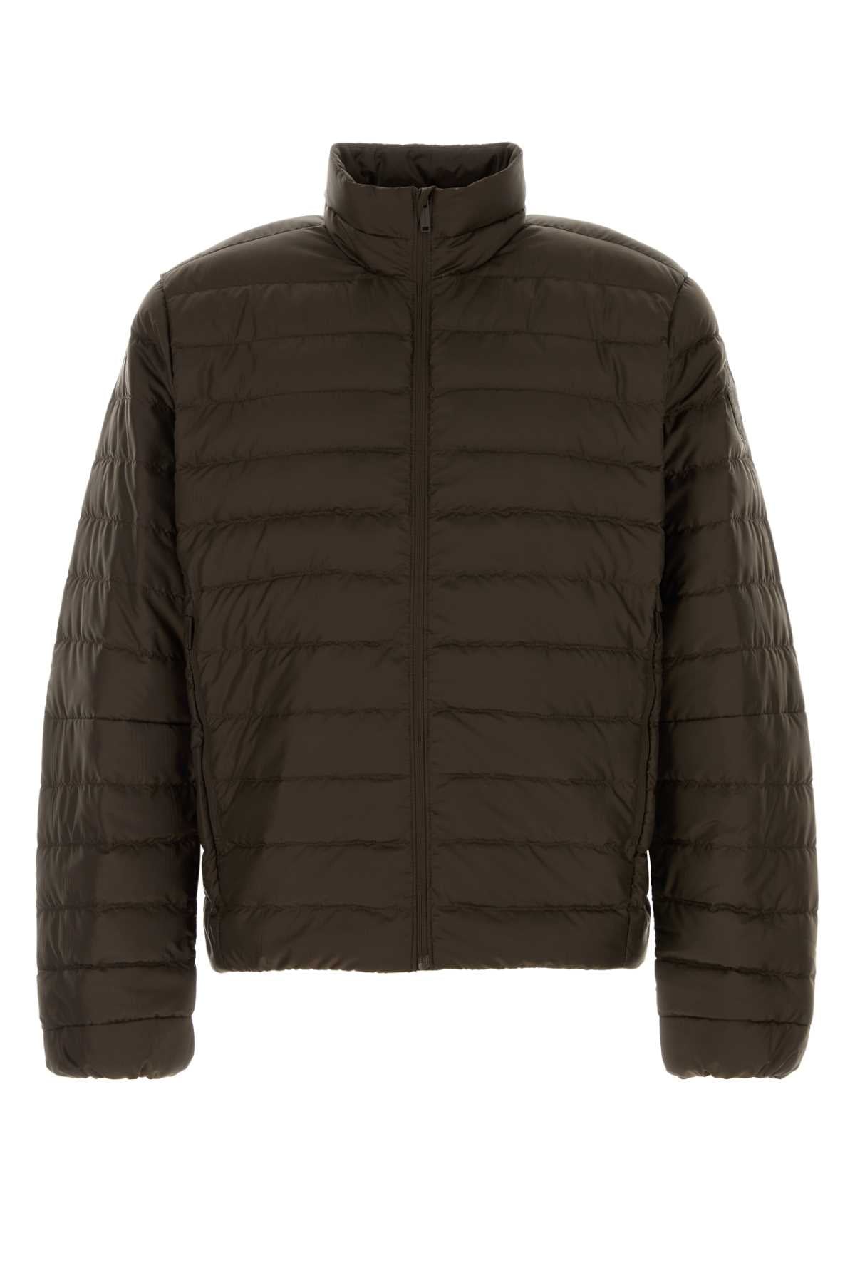 Canada Goose Men Chocolate Polyester Stratus Down Jacket CANADA GOOSE