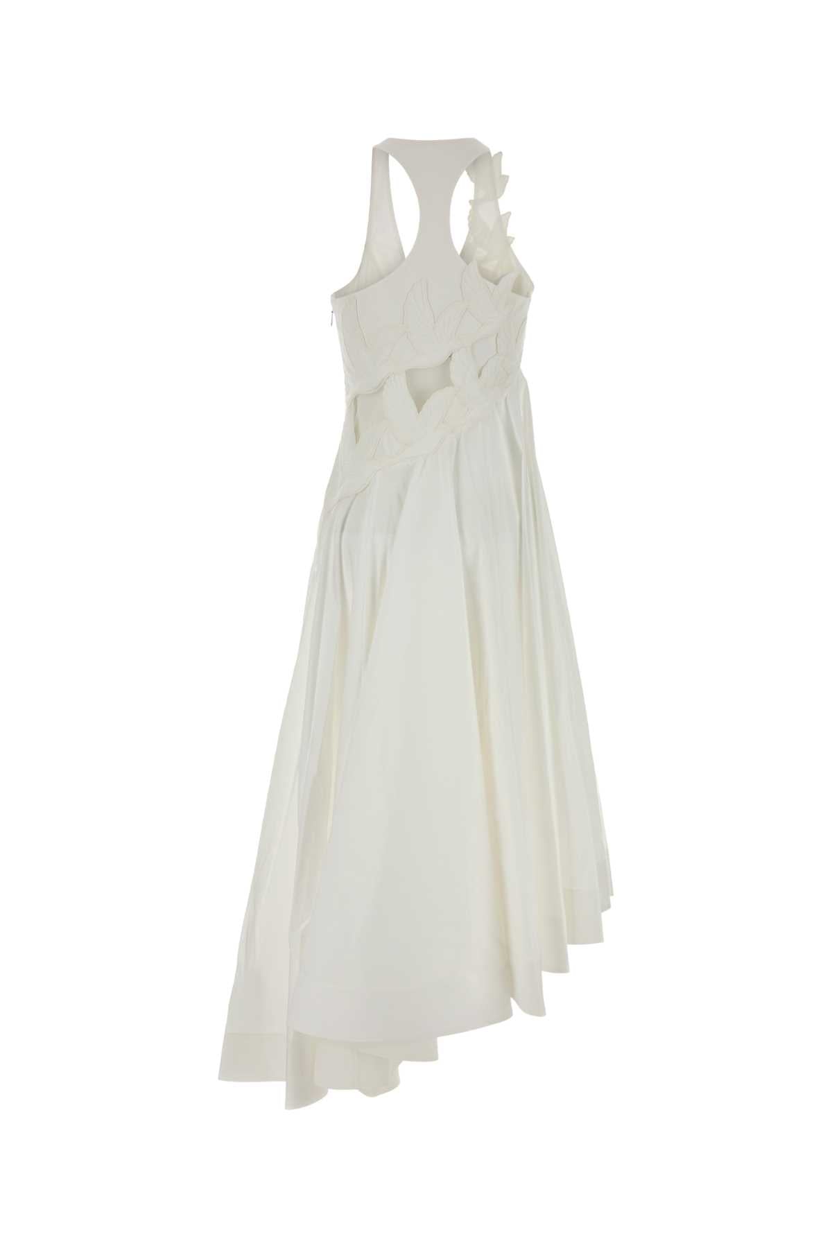 Zimmermann Women White Cotton Luna Dress ZIMMERMANN