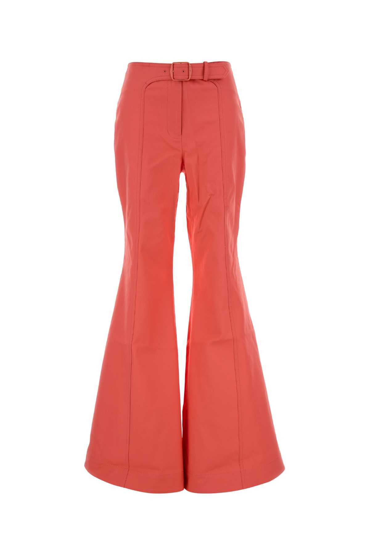 Zimmermann Women Coral Gabardine Alchemy Pant ZIMMERMANN