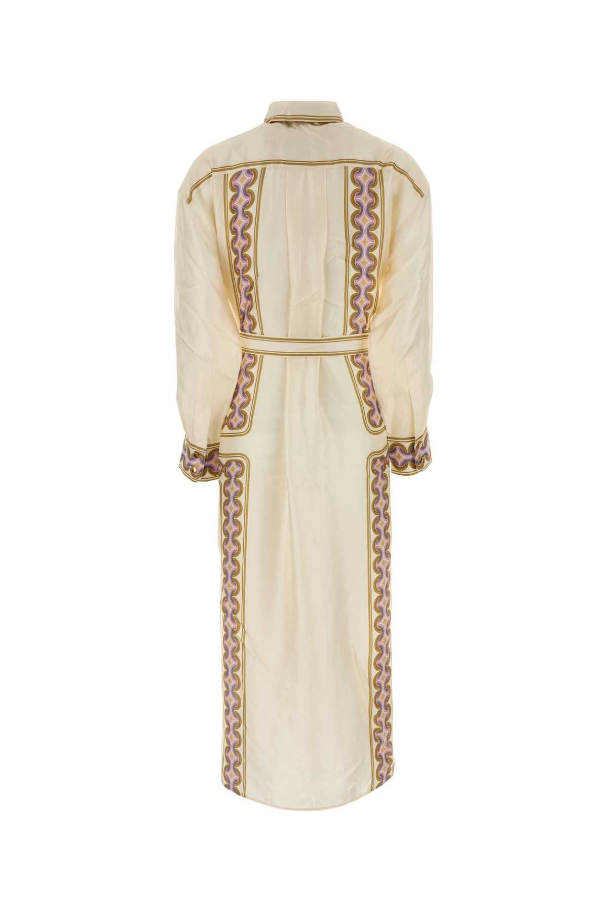 Zimmermann Women Printed Silk Luna Shirt Dress ZIMMERMANN