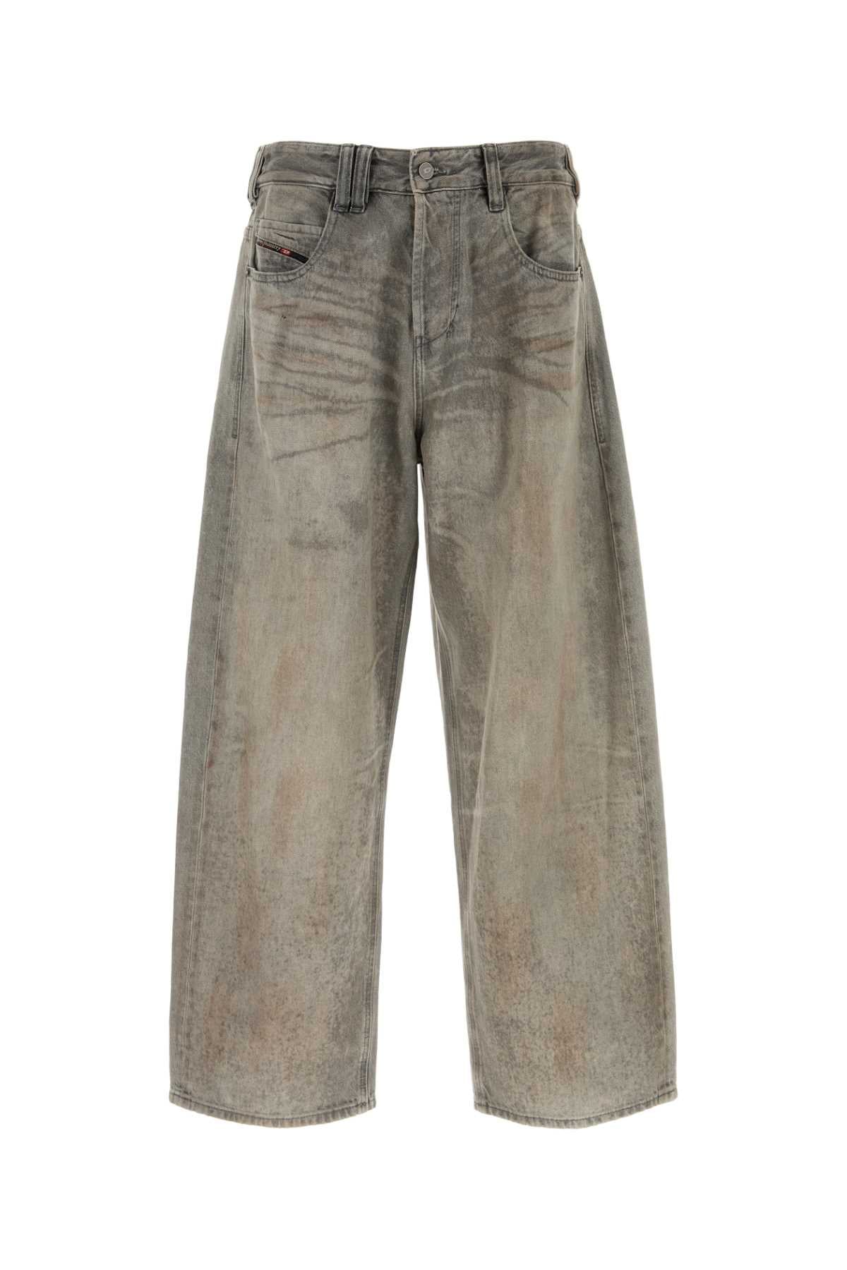 Diesel Men Grey Denim 1997 Jeans DIESEL