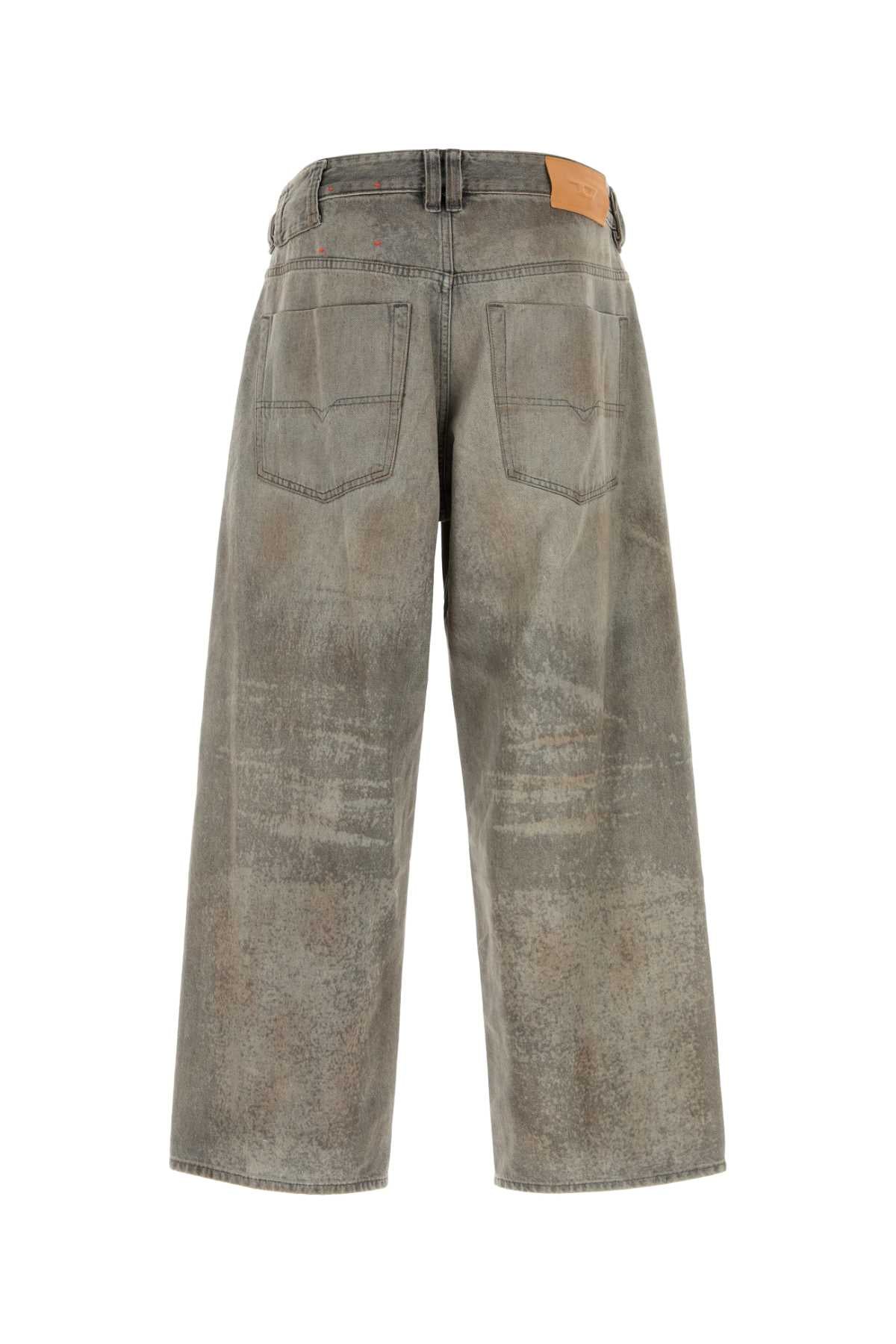 Diesel Men Grey Denim 1997 Jeans DIESEL