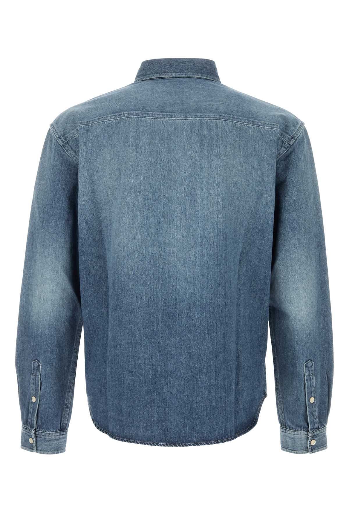 Saint Laurent Men Denim Shirt SAINT LAURENT