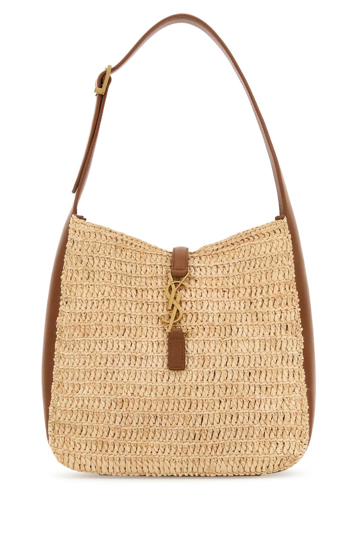Saint Laurent Women Raffia Small Le 5 Ã¡ 7 Shoulder Bag SAINT LAURENT