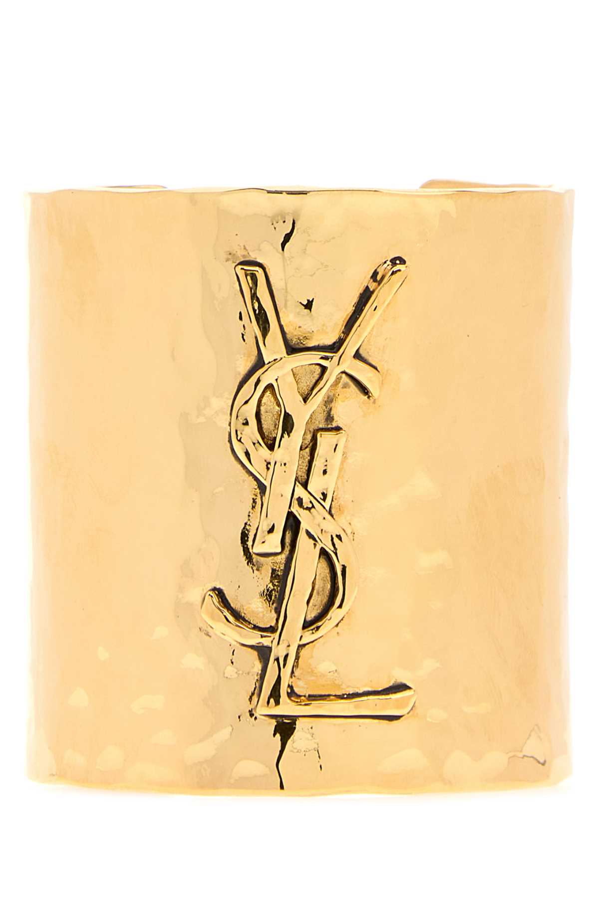 Saint Laurent Women Gold Metal Cassandre Bracelet SAINT LAURENT